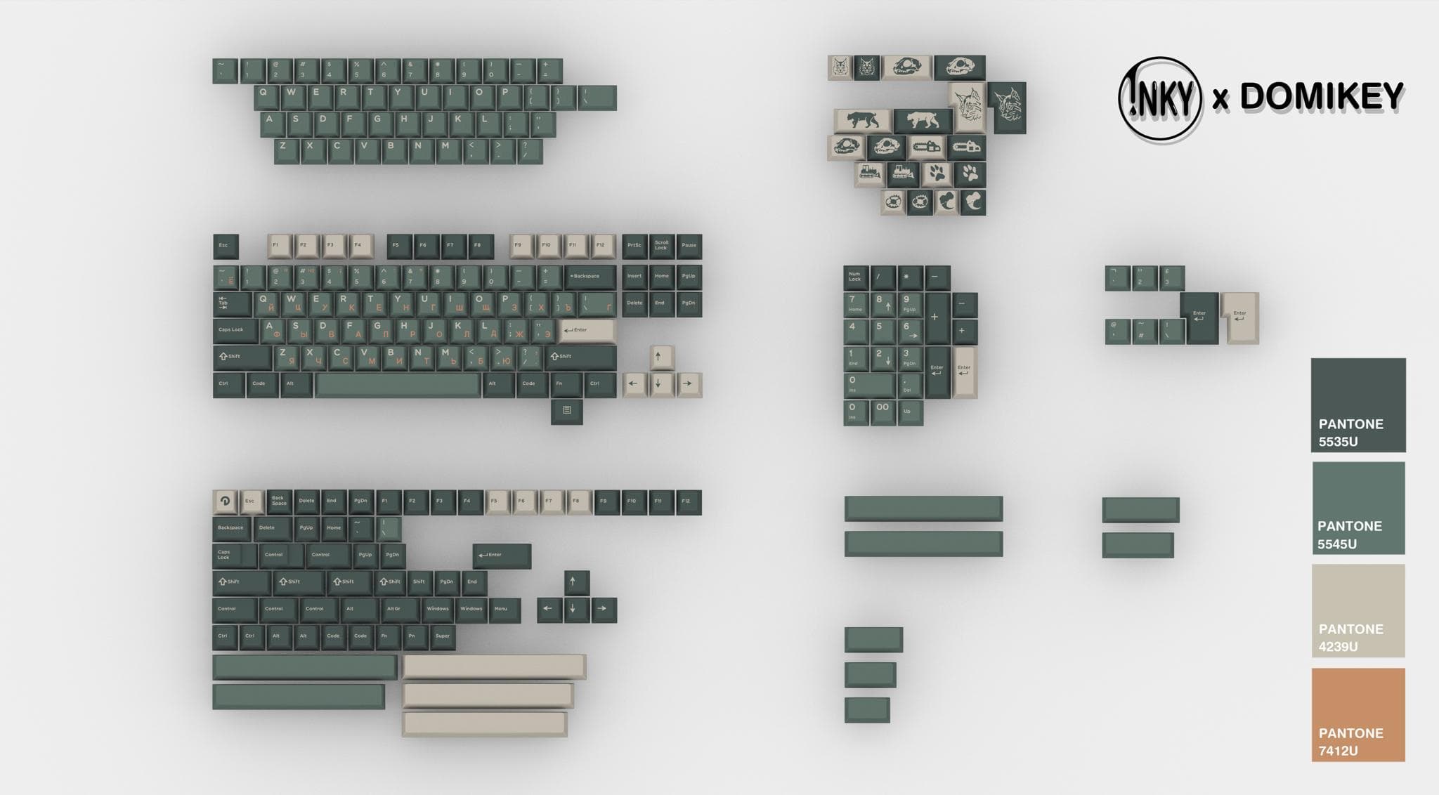 Silent Forest Cherry Profile Keycaps - Gallery image 3 showing project details
