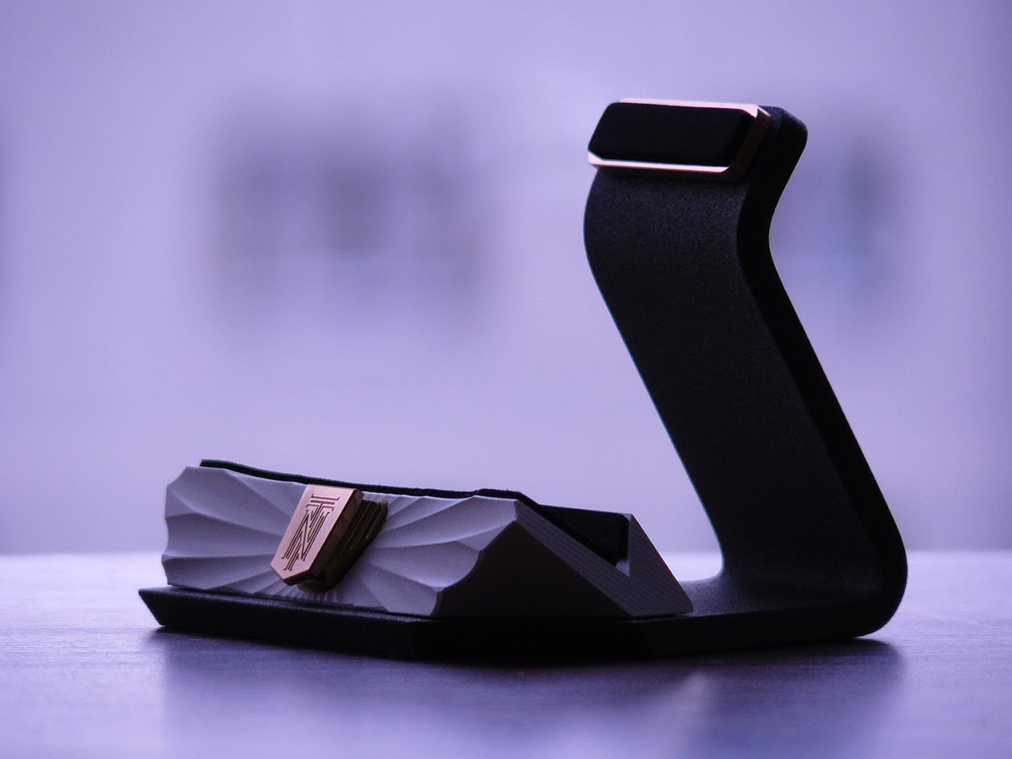 Tourmaline Keyboard Display Stand (IC) - Others interest check cover image featuring Tourmaline, Keyboard Display Stand, Toptiginn, mechanical keyboards, CNC equipment, anodized, powder coating, Latvia, badge design