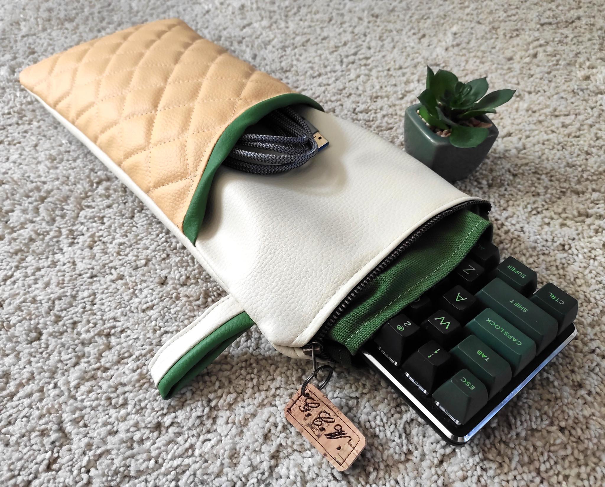 GMK Aegyptus Keyboard Case - Uncategorized group buy cover image featuring GMK Aegyptus, keyboard case, nappa pleather, custom label, padded design, YKK zipper, worldwide shipping