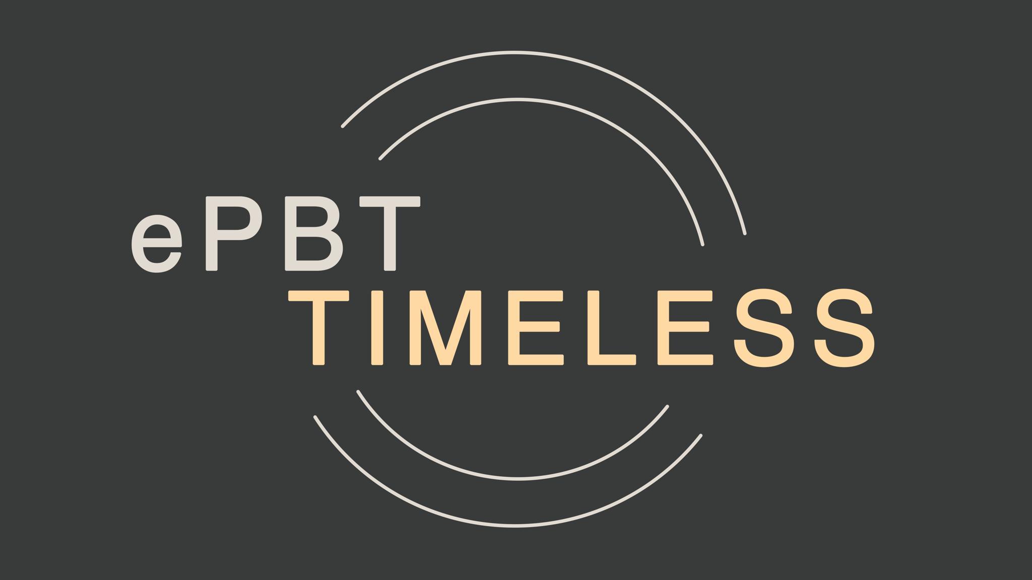 ePBT Timeless (IC) - Keycap interest check cover image featuring ePBT Timeless, keycaps, group buy, timeless design, desk mats, artisans, The Right PC, collaboration