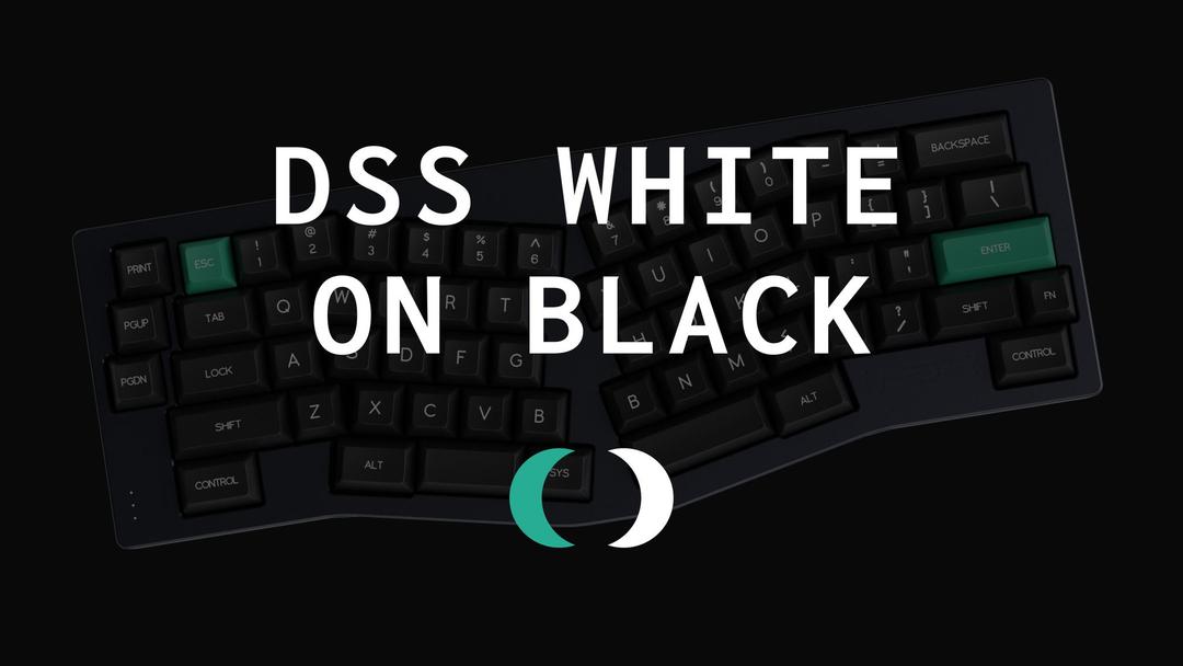 DSS White on Black