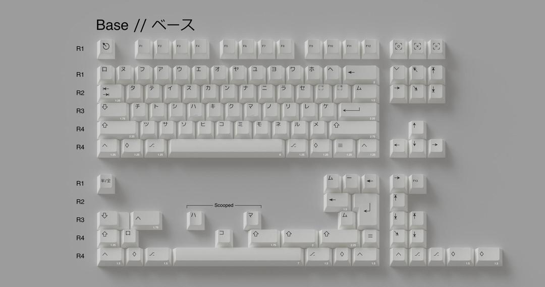 GMK Katakana BoW (IC)