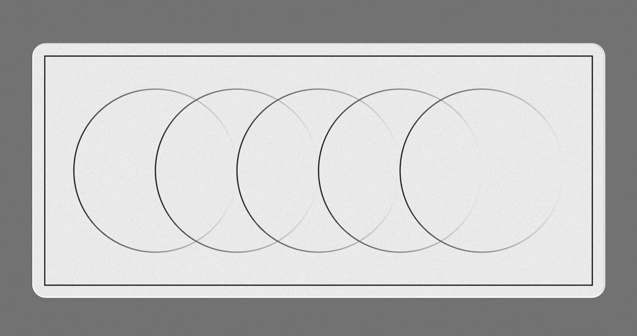 Minimal Rings Deskmat - Gallery image 3 showing project details