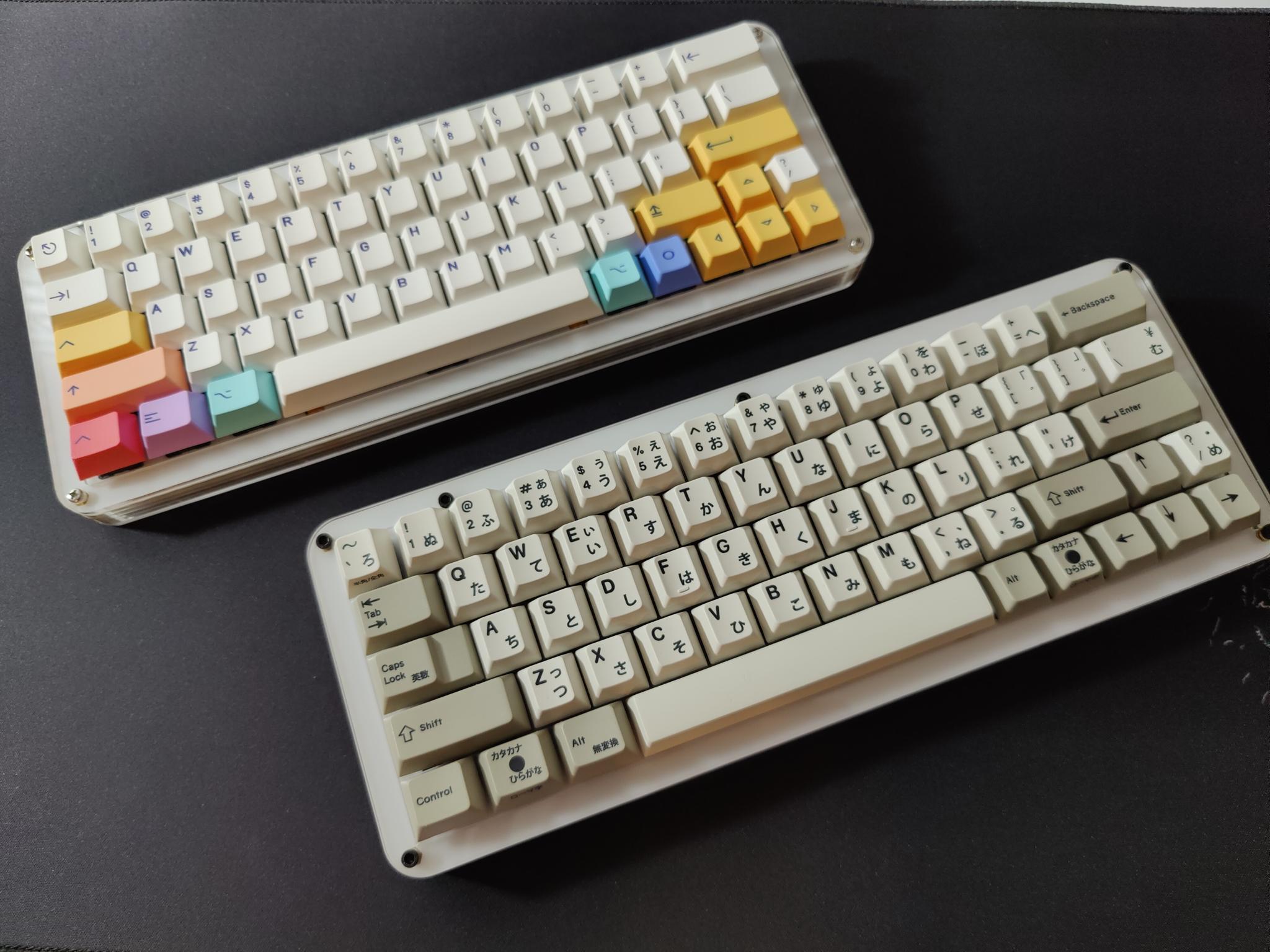 Flygone60 (IC) - Keyboard interest check cover image featuring Flygone60, 60% keyboard, acrylic case, POM plate, sandwich mount, PCB compatibility