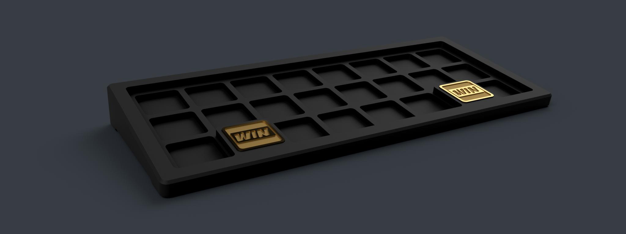 ArtiVan (IC) - Others interest check cover image featuring ArtiVan, artisan keyboard display, keyboard enthusiast desk, display artisans, WKL design, cnc aluminum, two-toned finish