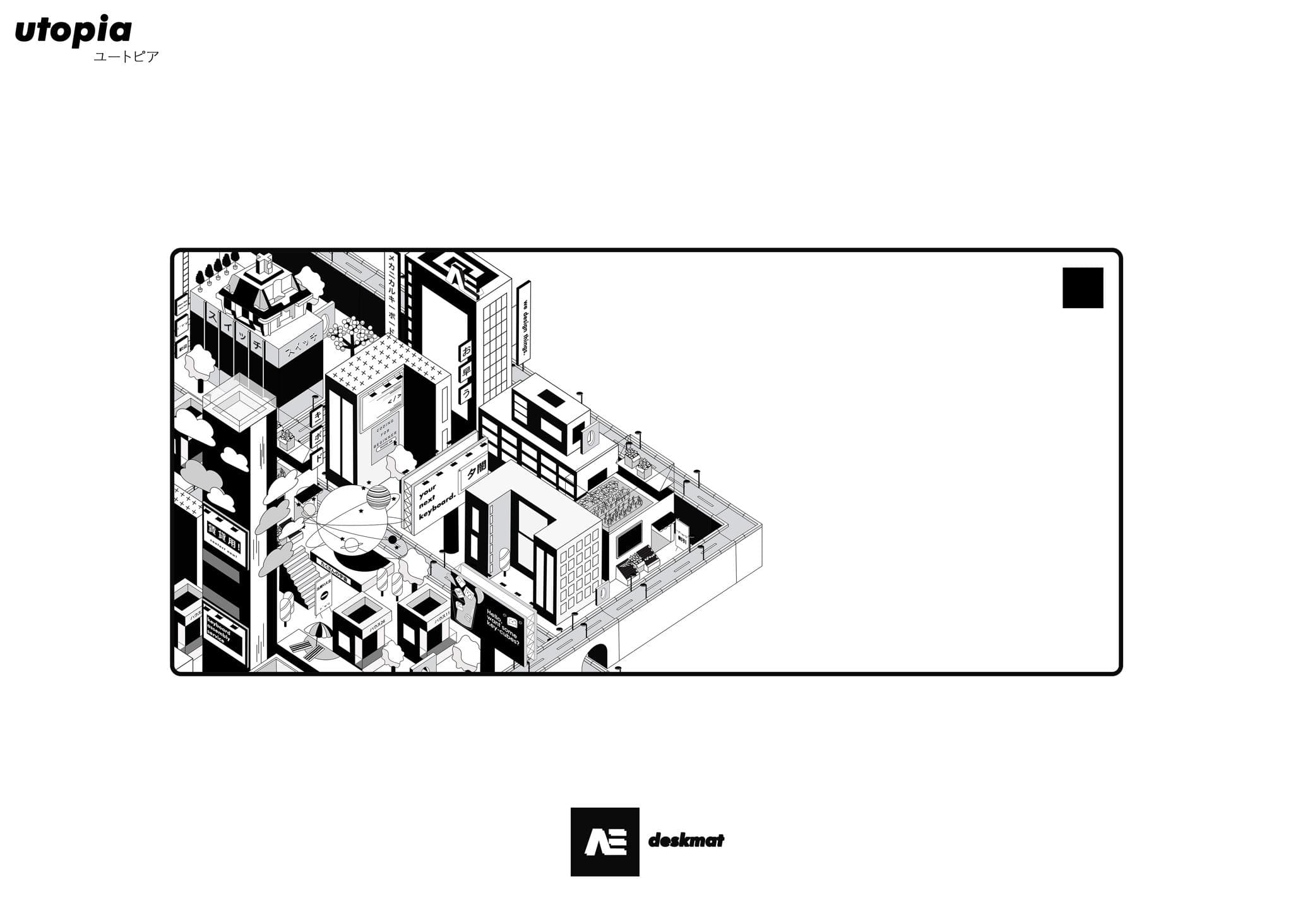 Utopia Deskmat - Gallery image 3 showing project details