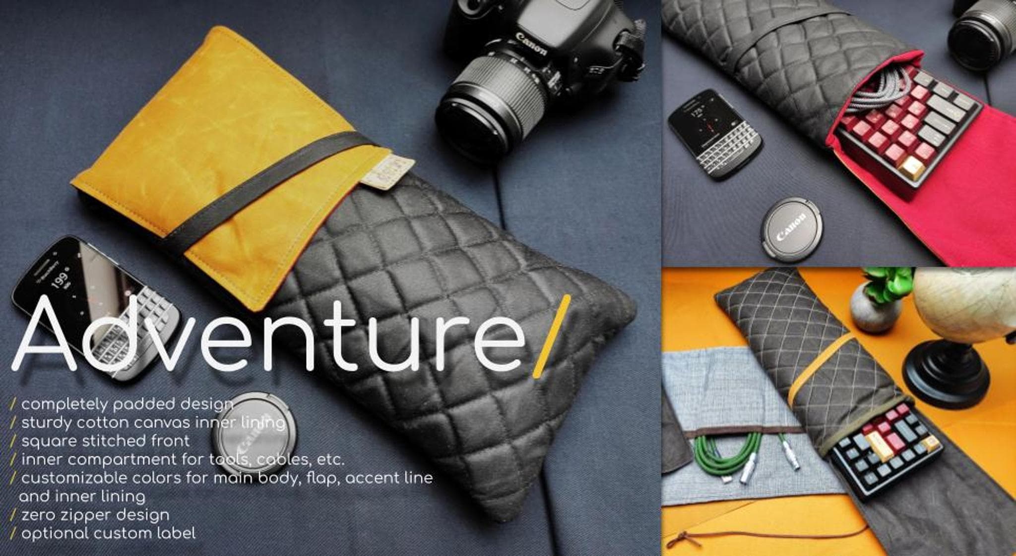 Handmade Premium Keyboard Bags - Gallery image 6 showing project details