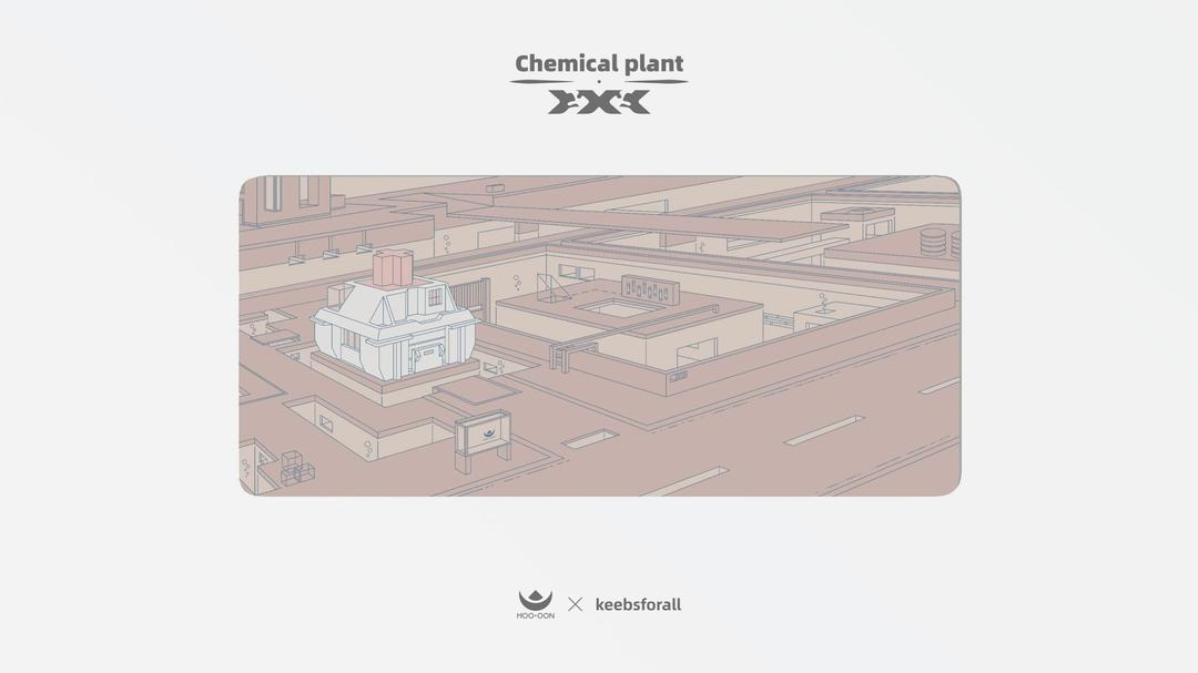 Chemical Plant Deskmat