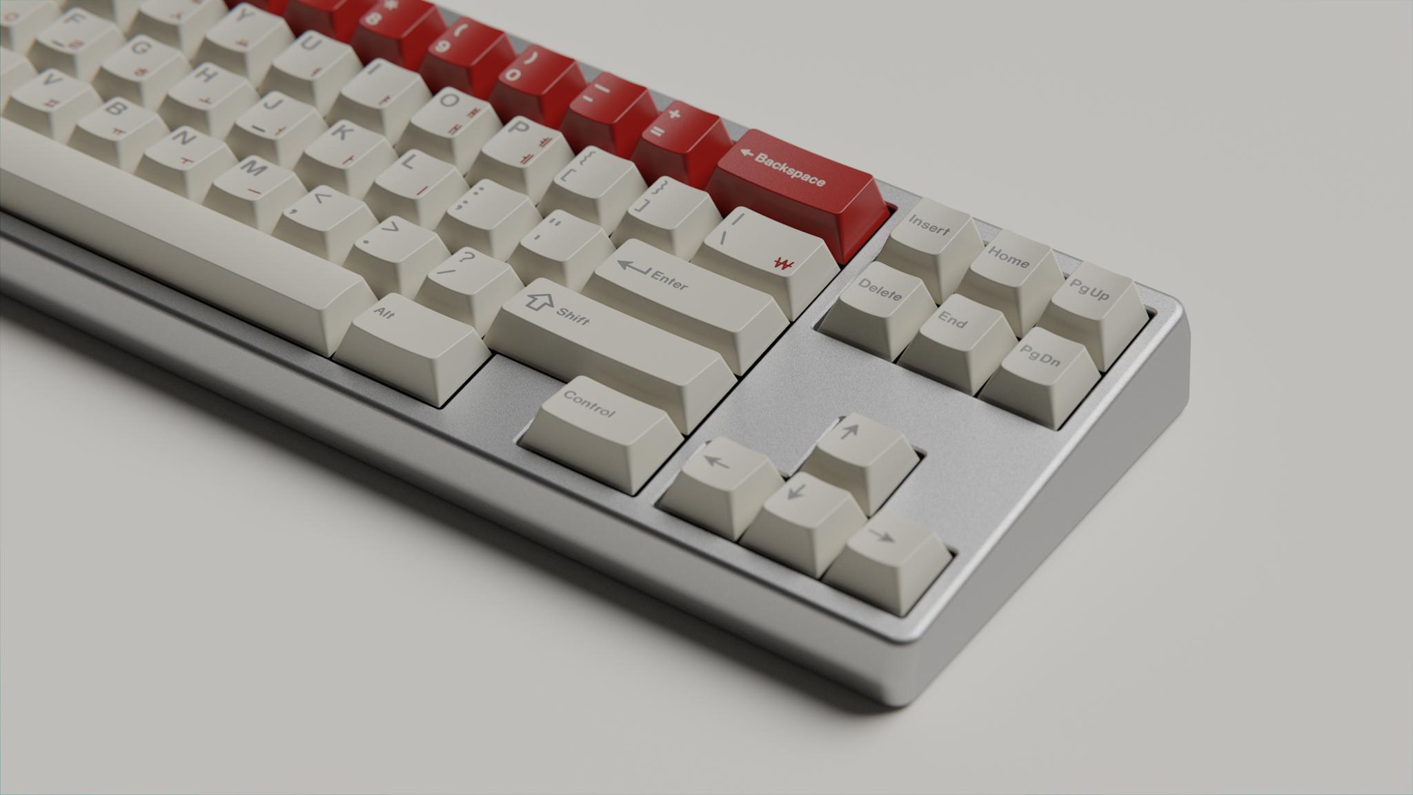 ePBT Simple Hangul (GB) - Keycap group buy cover image featuring ePBT Simple Hangul, keycaps, Hangul, keyboard, colorway set, kits, pricing, renders, Korean legends