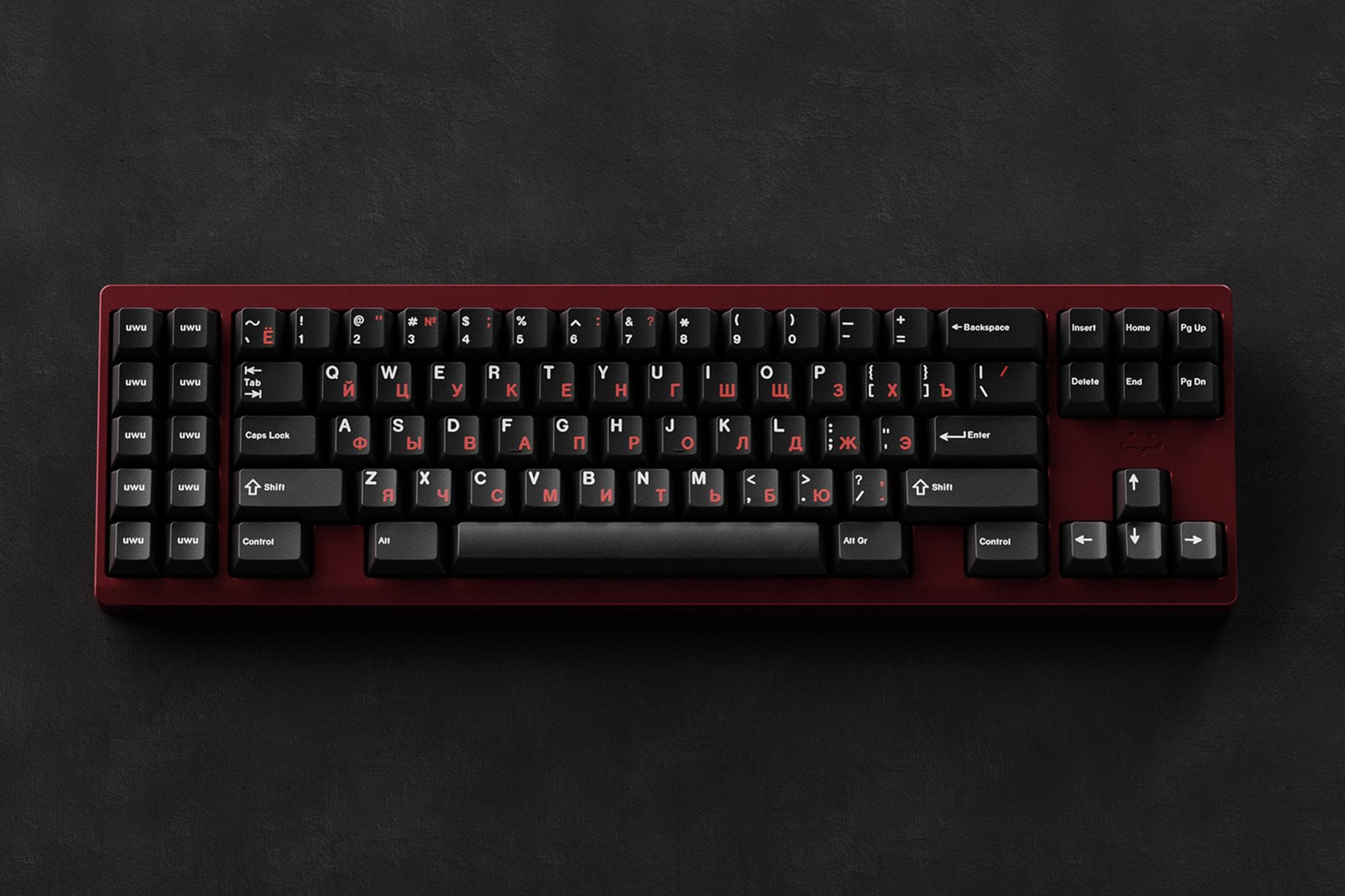 GMK WoB Red Cyrillic - Gallery image 5 showing project details