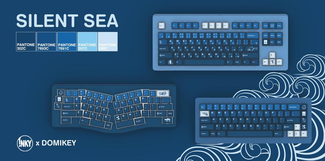 Silent Sea Keycaps (IC)