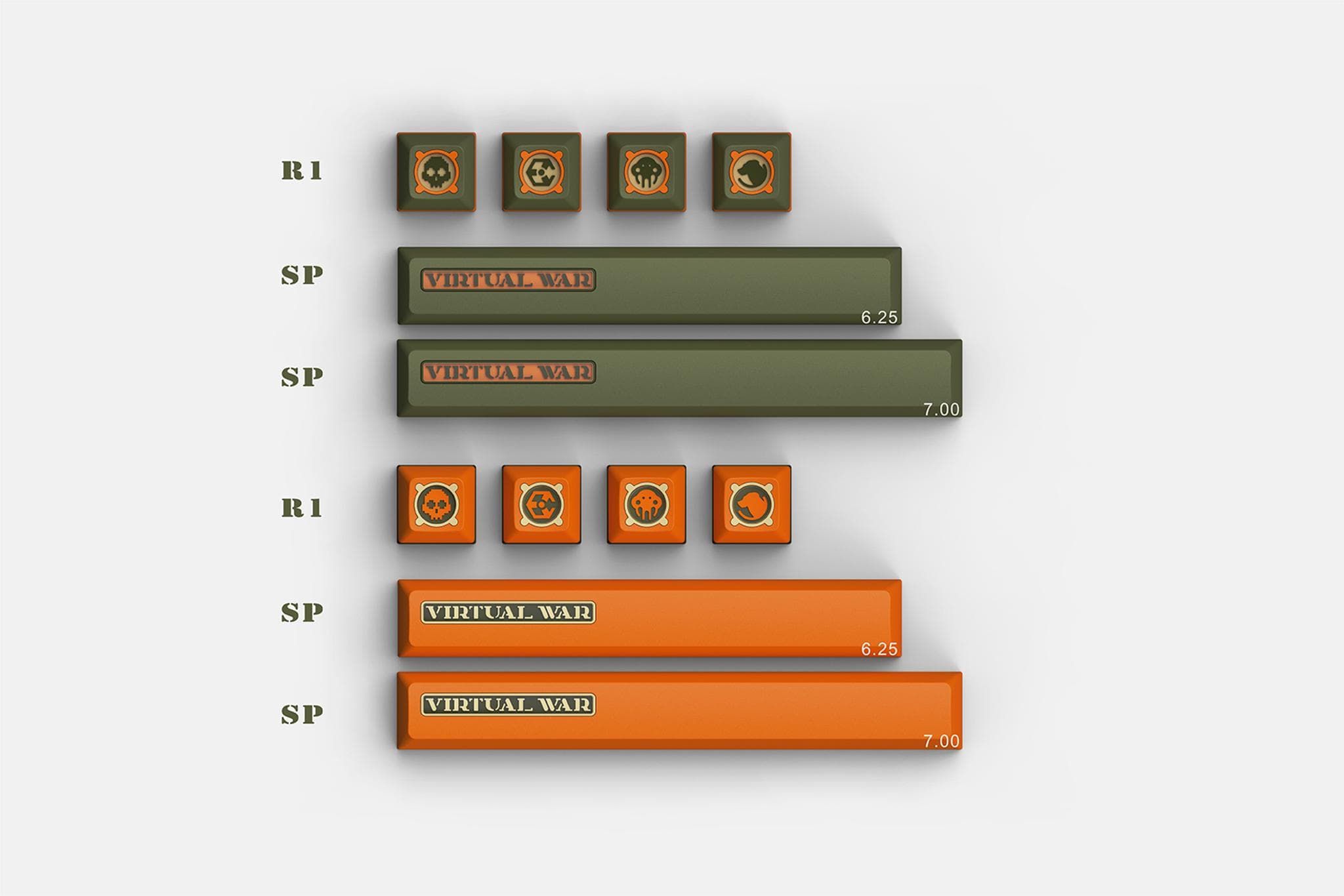 Virtual War SA Keycaps Season 2 - Gallery image 6 showing project details