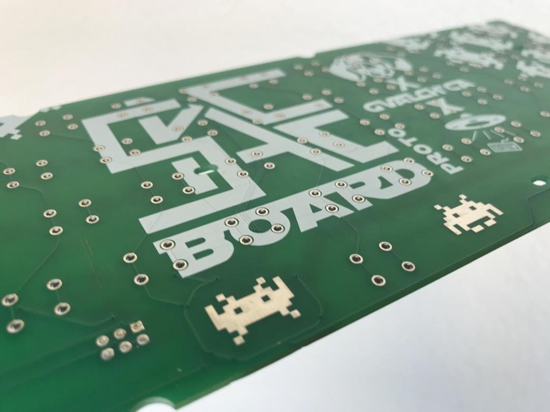 SpaccBoard - 60% Space Invaders PCB