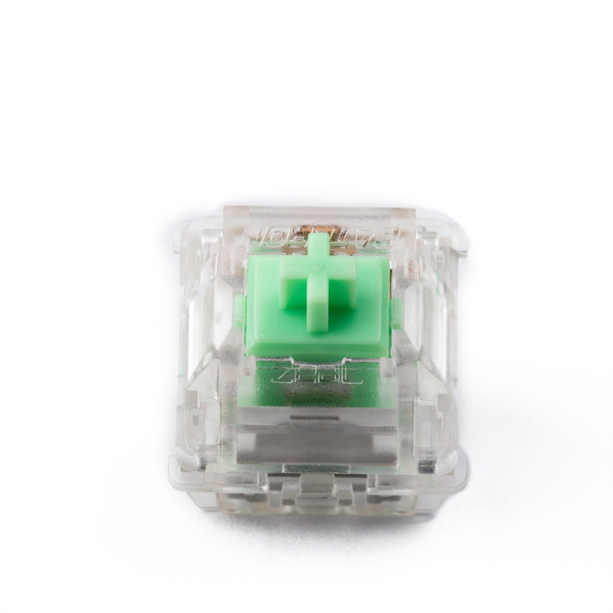 Clickiez™, Crystal™, Pearlio™ Switches (GB) - Switches group buy cover image featuring Clickiez, Crystal, Pearlio, clicky switch, MX switch, Cherry profile, tactile, linear, keyboard, Zeal