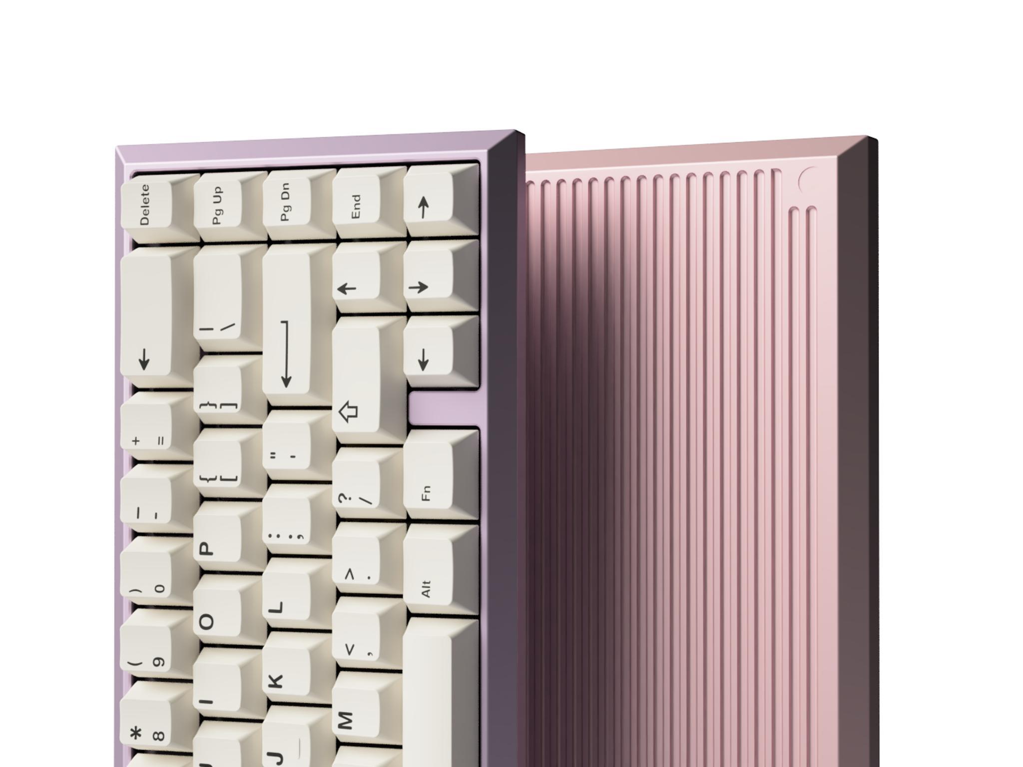 Moza - 65% O-Ring Board (IC) - Keyboard interest check cover image featuring Moza, 65% keyboard, Gummy O-Ring Mount, Poron Rubber, typing experience, Geekhack, Mechs & Co.