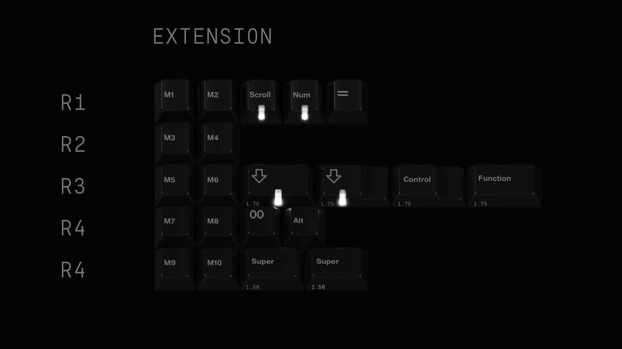 GMK Grey on Black - Gallery image 4 showing project details