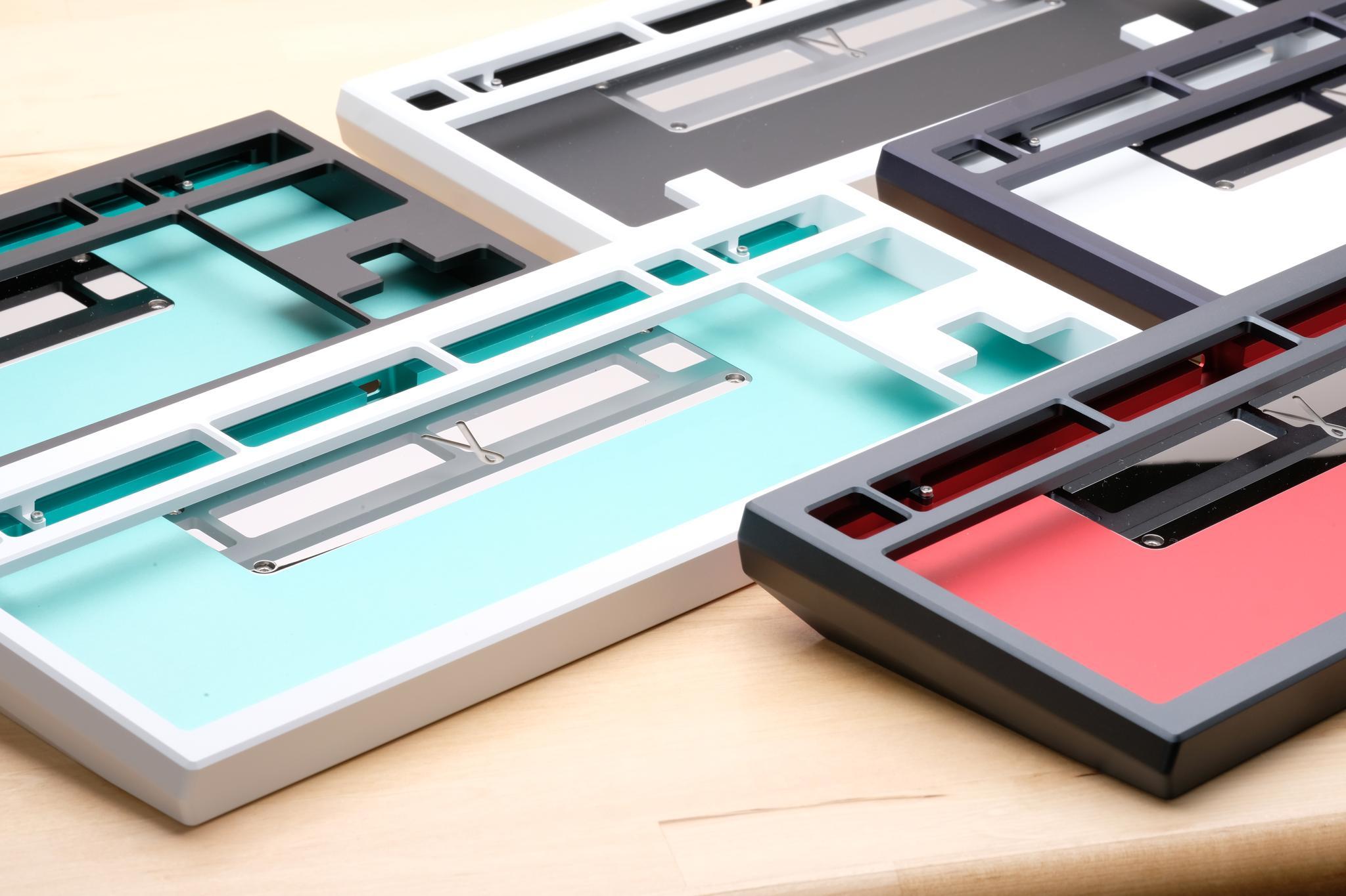 Foundation γ (Gamma) (IC) - Keyboard interest check cover image featuring keyboard, seamless, screwless, F13 TKL, aluminum case, group buy, typing angle, gasket mount, QMK, VIA compatibility, typing test, prototype