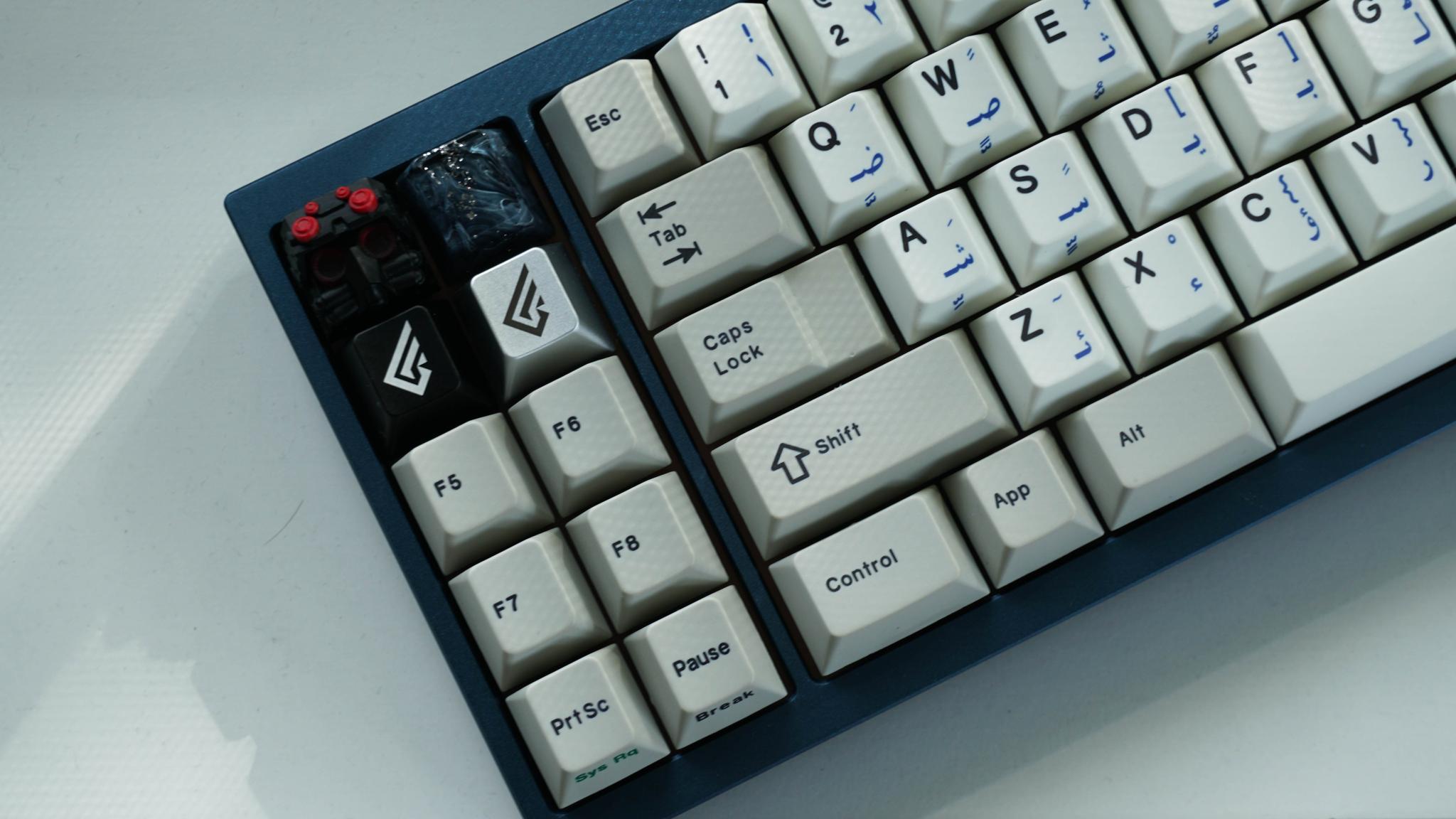 Liberi (IC) - Keyboard interest check cover image featuring Liberi, keyboard, group buy, vendors, Ashkeeb, KEYGEM, HexKeyboard, Acid & Co, typing angle, prototype, acoustic cut, customization, design