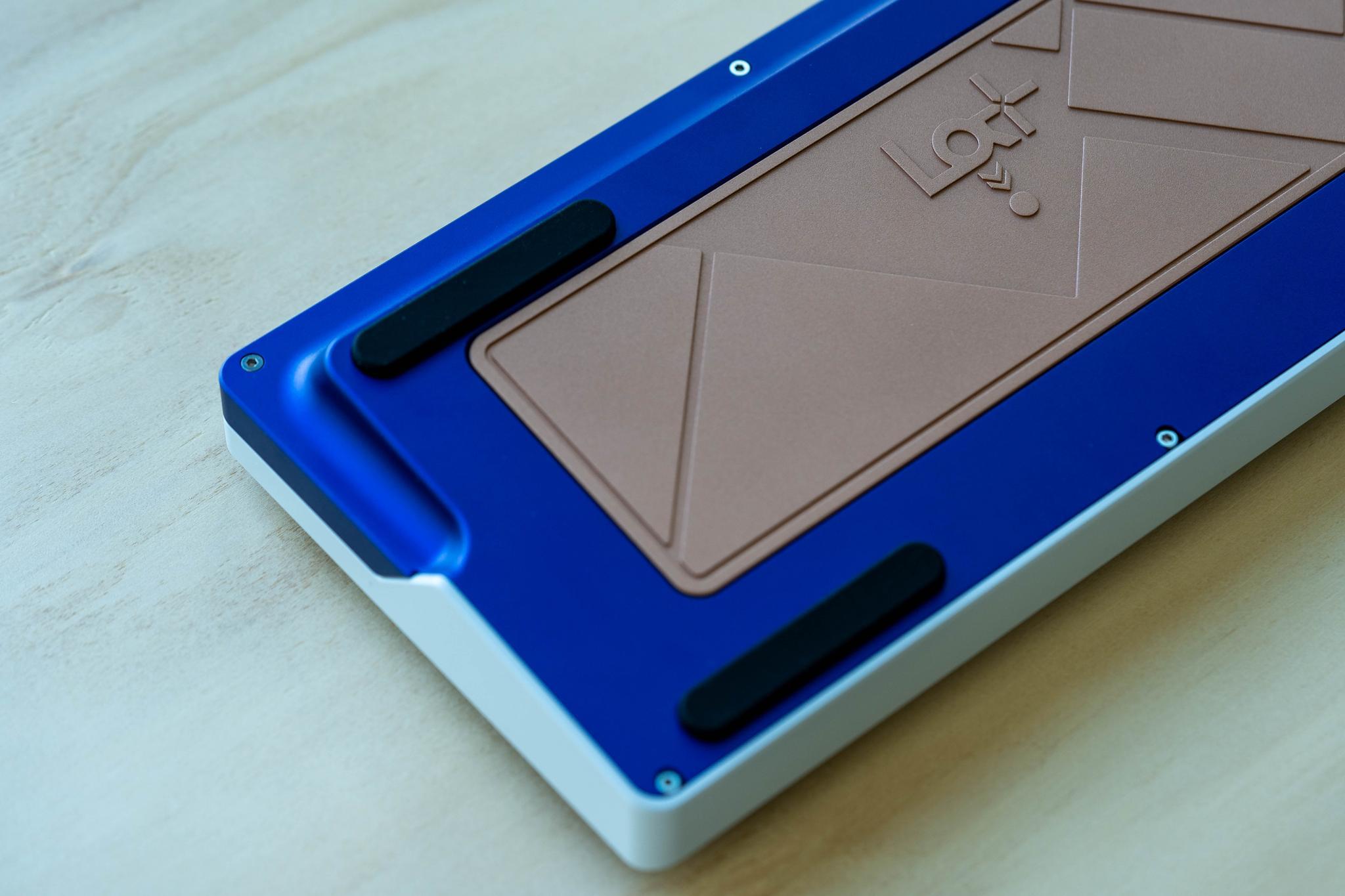 La+ (Laplus) 65% (IC) - Keyboard interest check cover image featuring La+, Laplus, 65% keyboard, Gasket mount, Mecha Maker, AEBoards, Keyboard Treehouse, Industrial design, Aluminium case, Custom PCB, Limited production