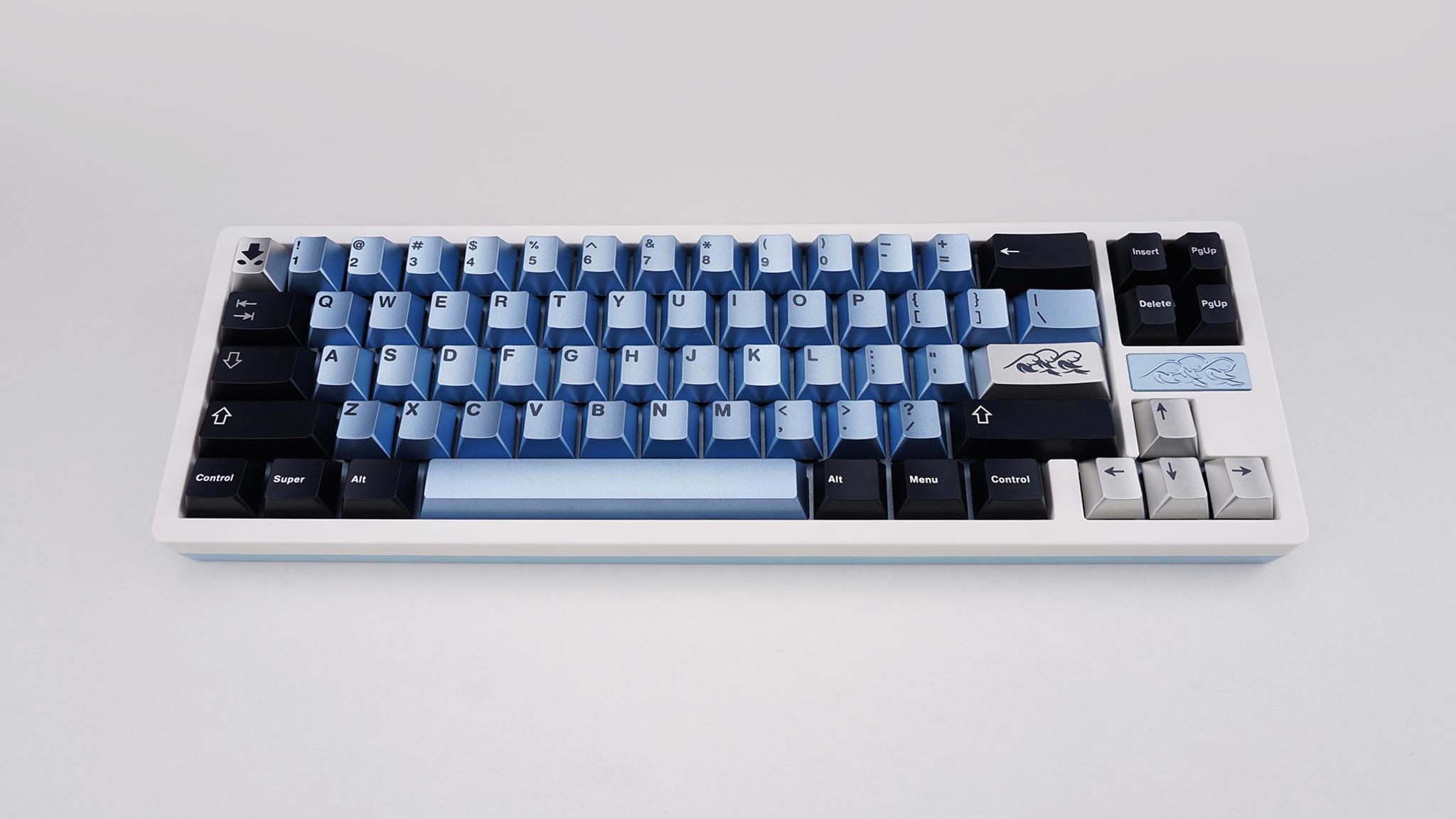 Mizu Keycap Set (IC) - Keycap interest check cover image featuring aluminum, Mizu, keycap set, prototype, Wuque Studio, Rensuya