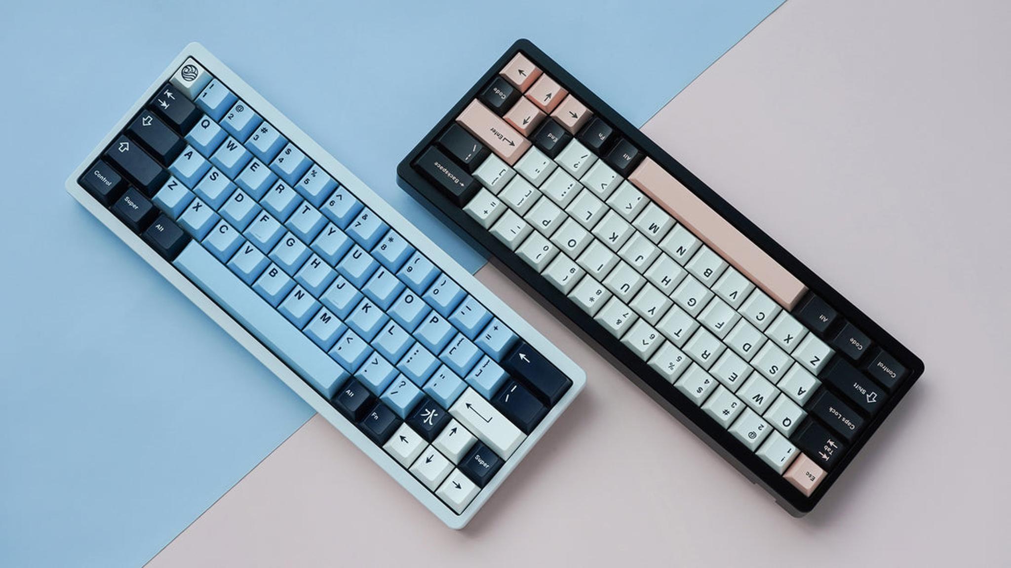 Maze 64 Aluminum 60% (IC) - Keyboard interest check cover image featuring Maze 64, aluminum keyboard, 60% keyboard, EU keyboard, VIA support, RGB lighting, MechJunkies, custom keyboard, tray mount system