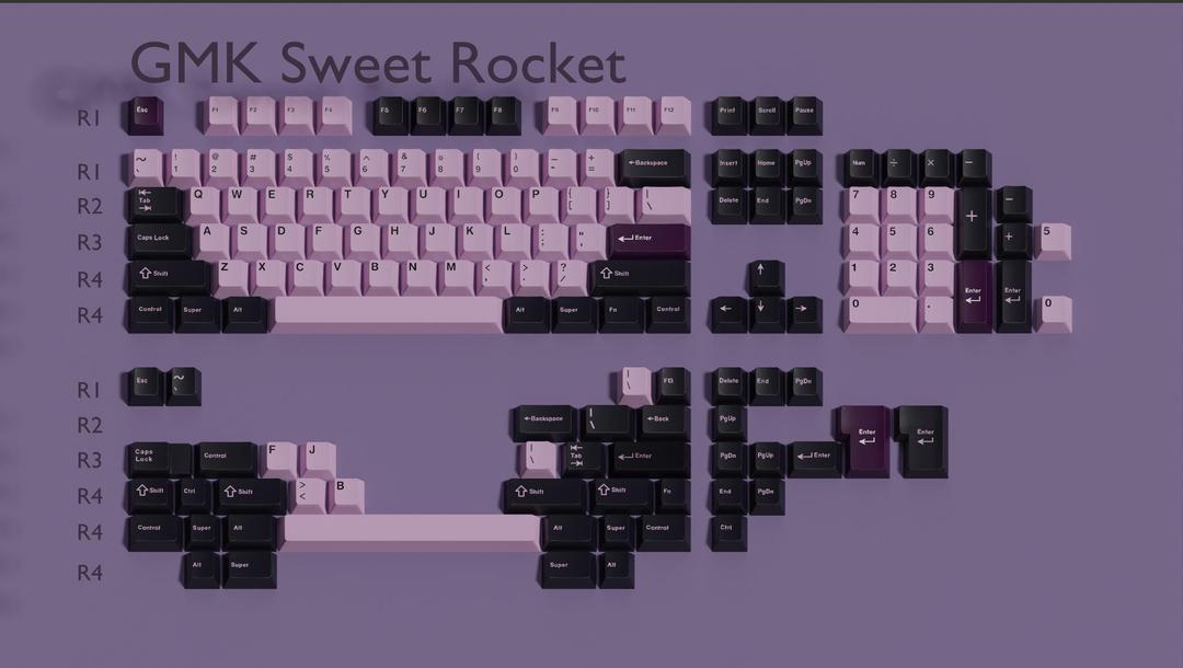 GMK Sweet Rocket (IC)