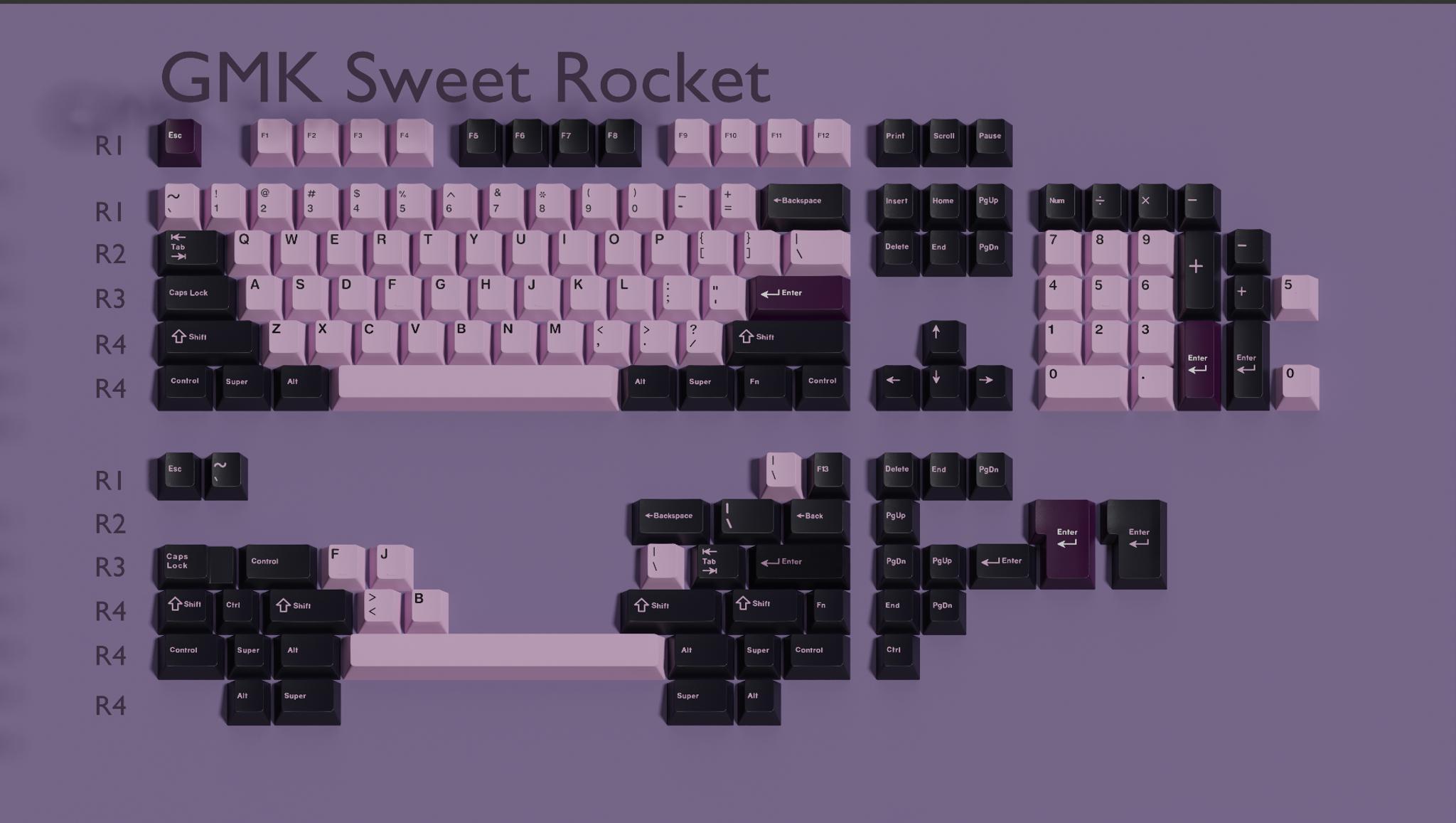 GMK Sweet Rocket (IC)