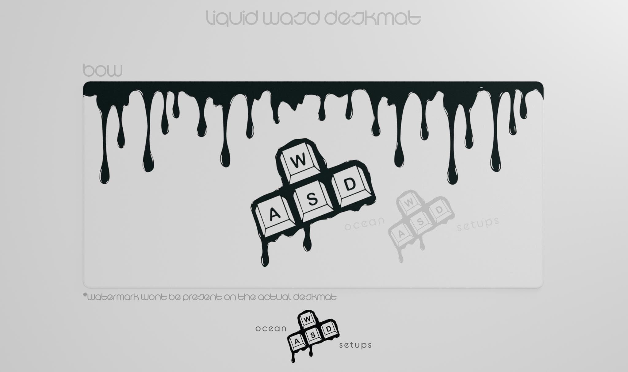 Liquid WASD Deskmat - Gallery image 3 showing project details