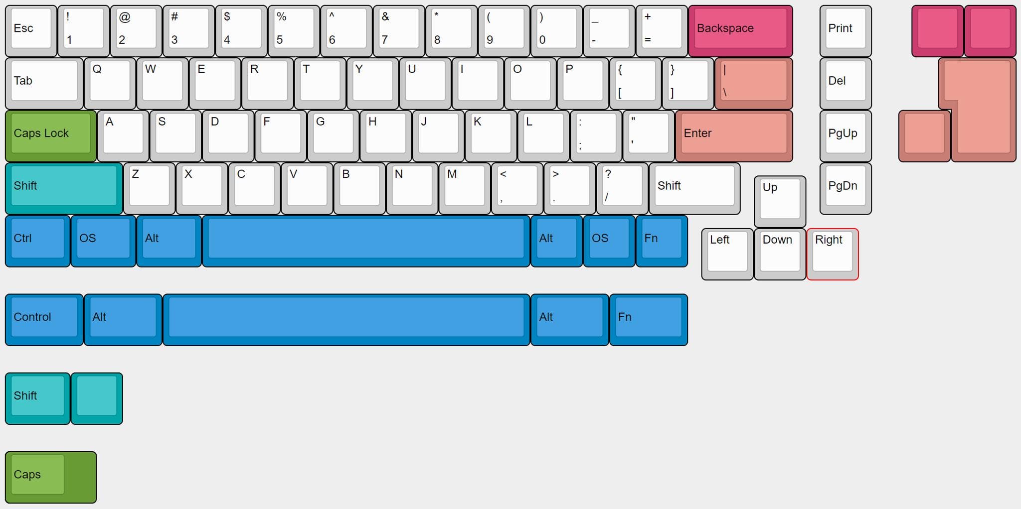 The Gentoo - 65% Keyboard - Gallery image 6 showing project details