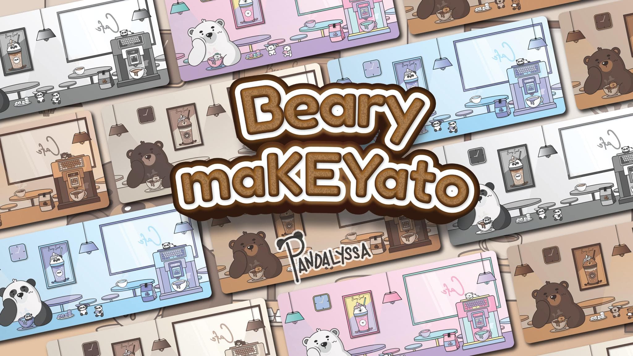 Beary MaKEYato Deskmat - Gallery image 1 showing project details