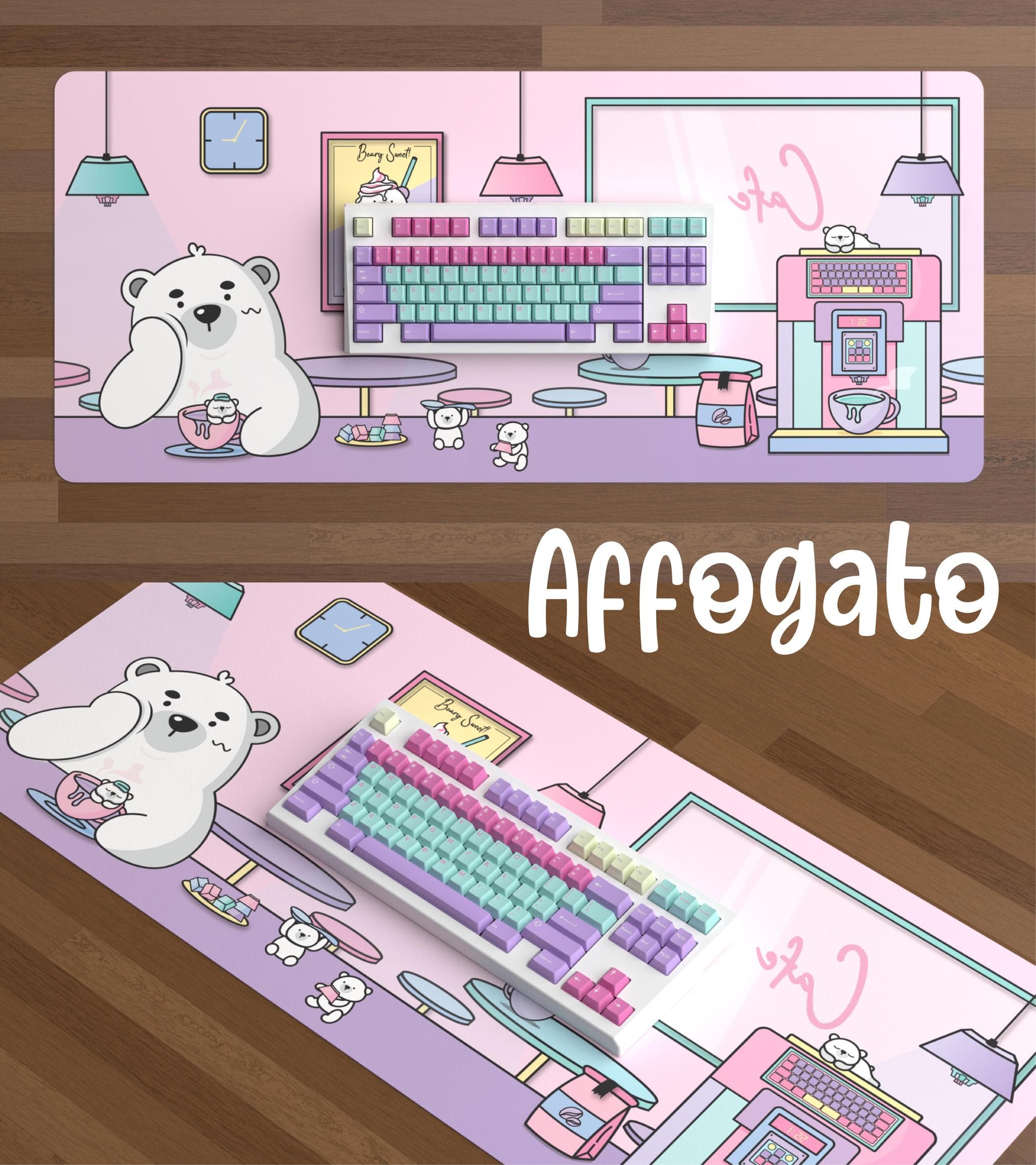 Beary MaKEYato Deskmat - Gallery image 5 showing project details