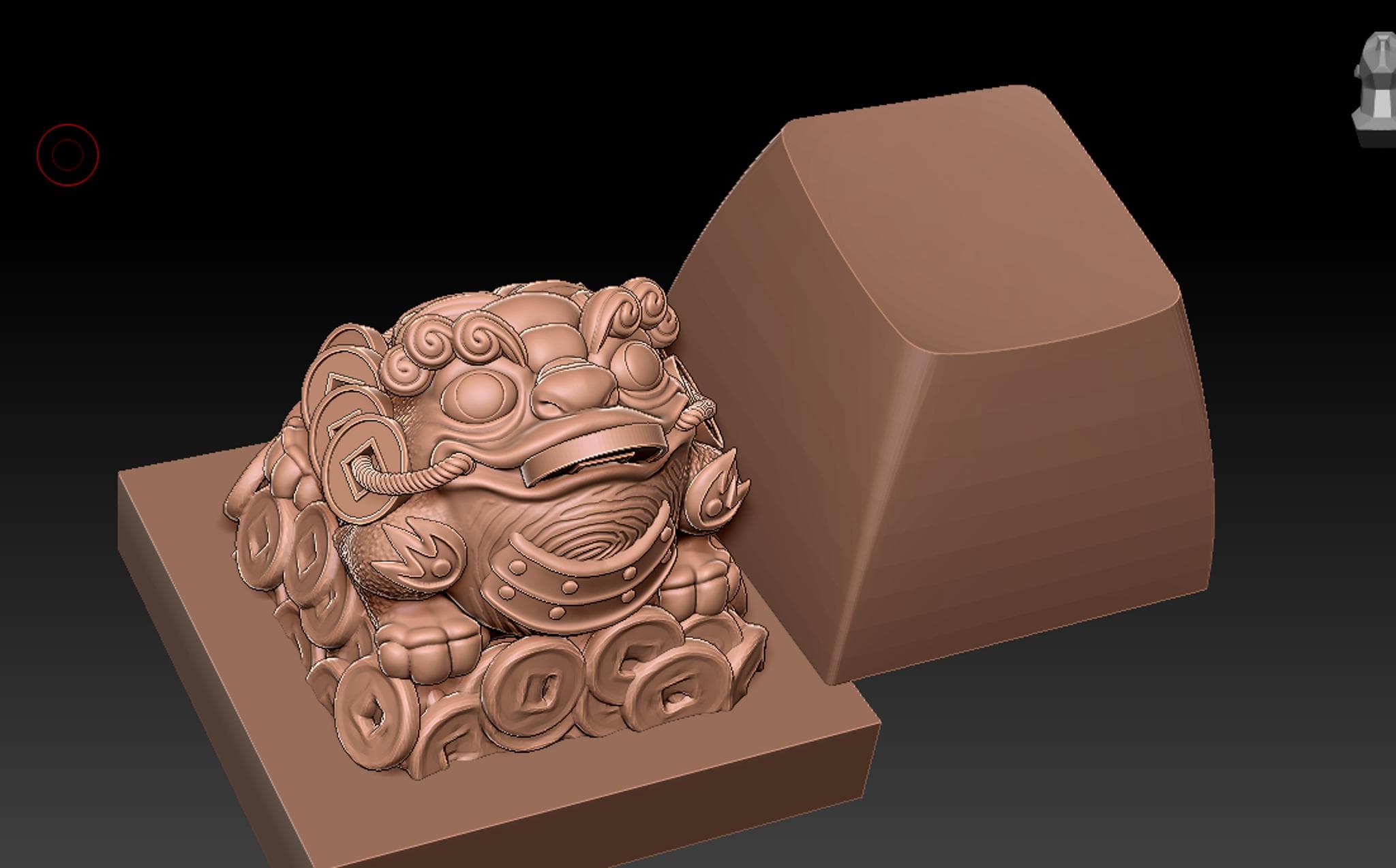 The Holy Toad Artisan Keycap - Gallery image 4 showing project details
