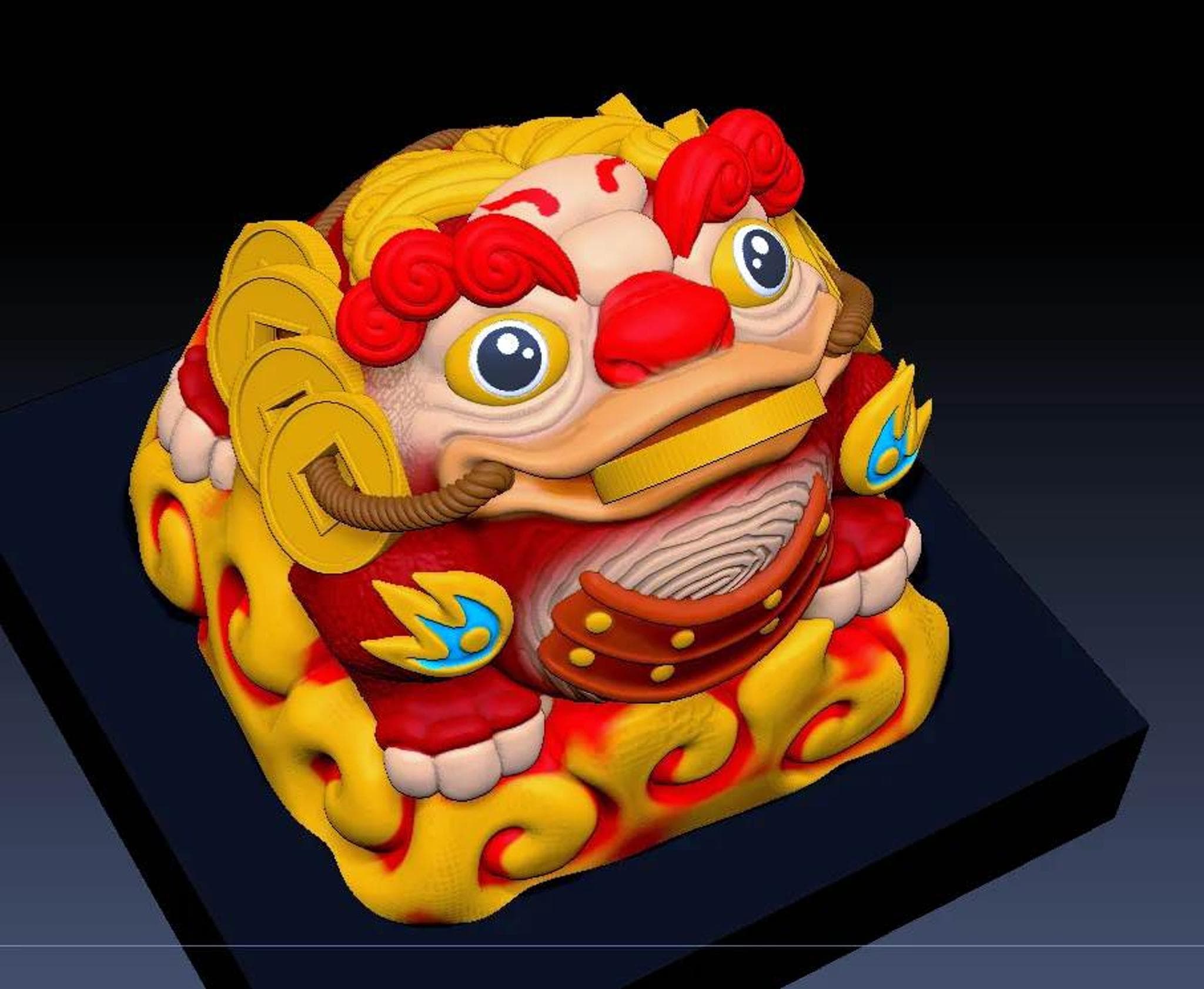 The Holy Toad Artisan Keycap - Gallery image 5 showing project details