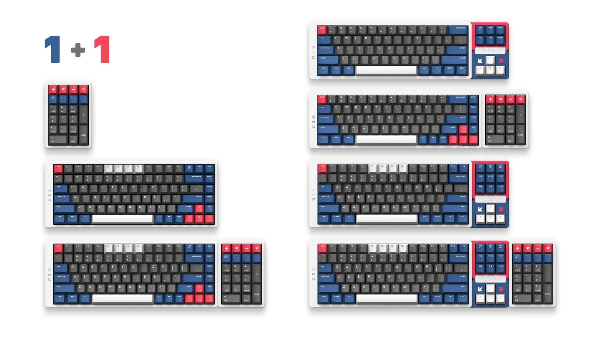 IQUNIX SUPER 1+1 TKL - Gallery image 2 showing project details