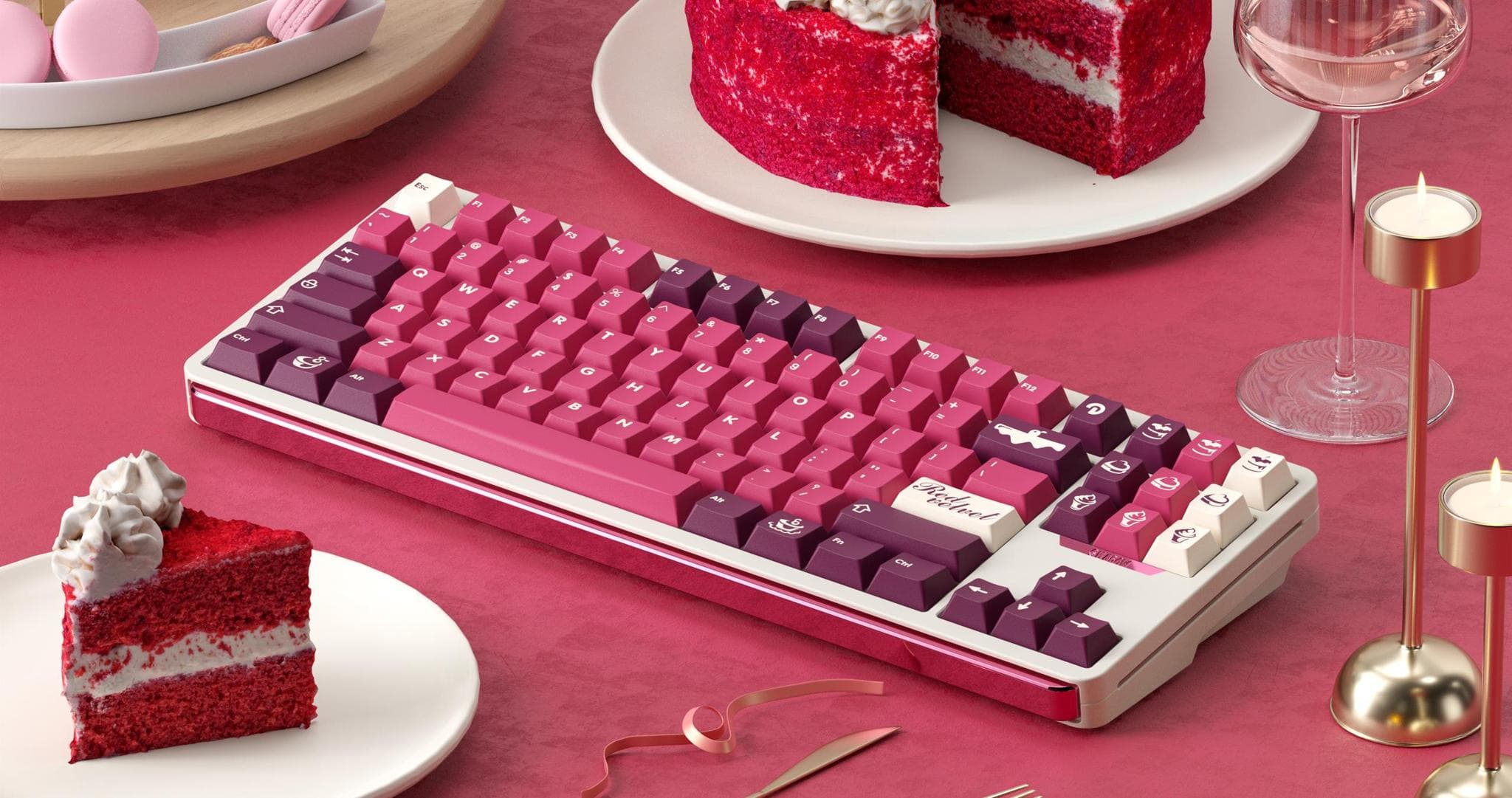 Red Velvet Keycap - Gallery image 1 showing project details