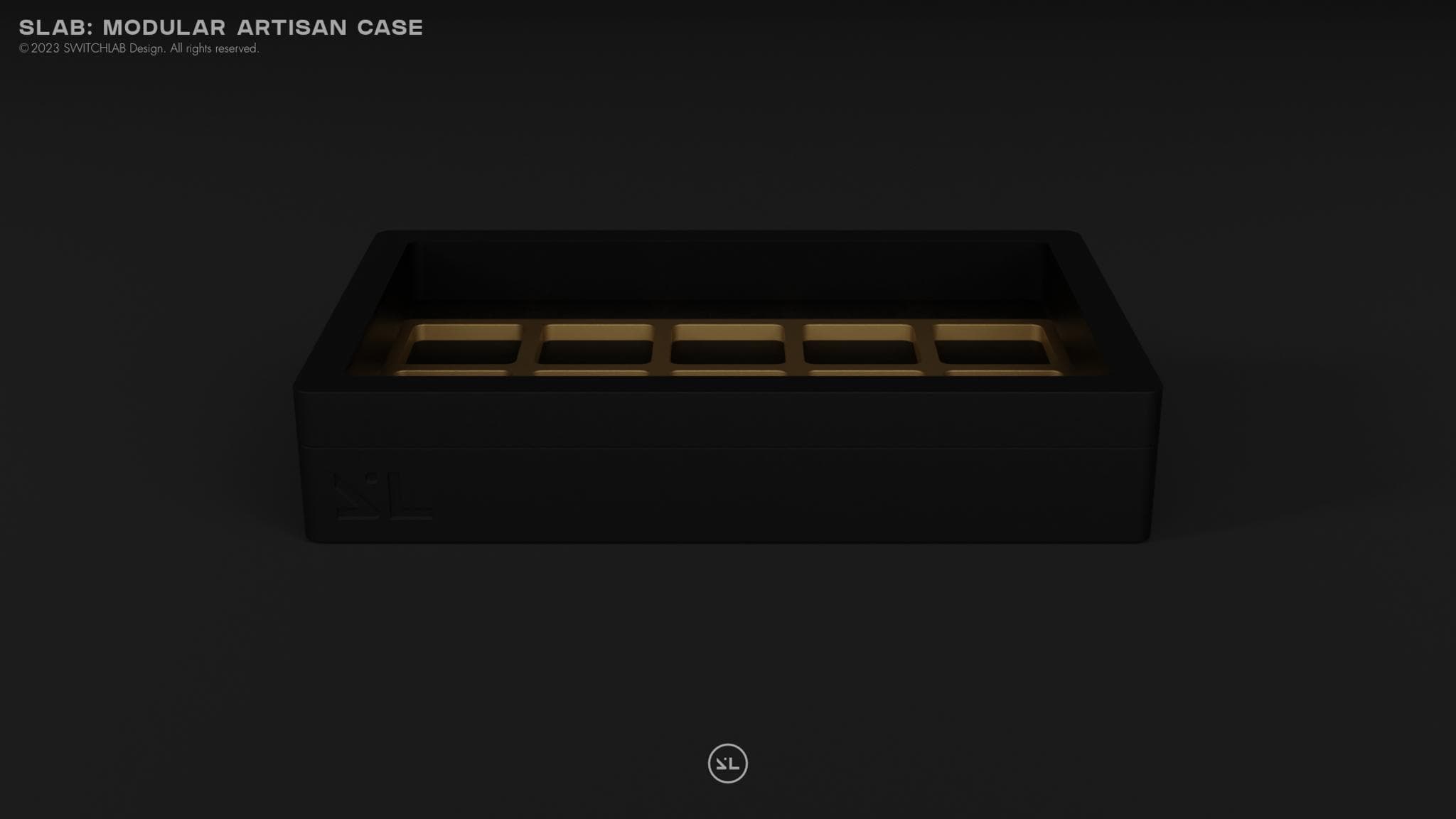 SLAB: Modular Artisan Keycap Case - Gallery image 1 showing project details