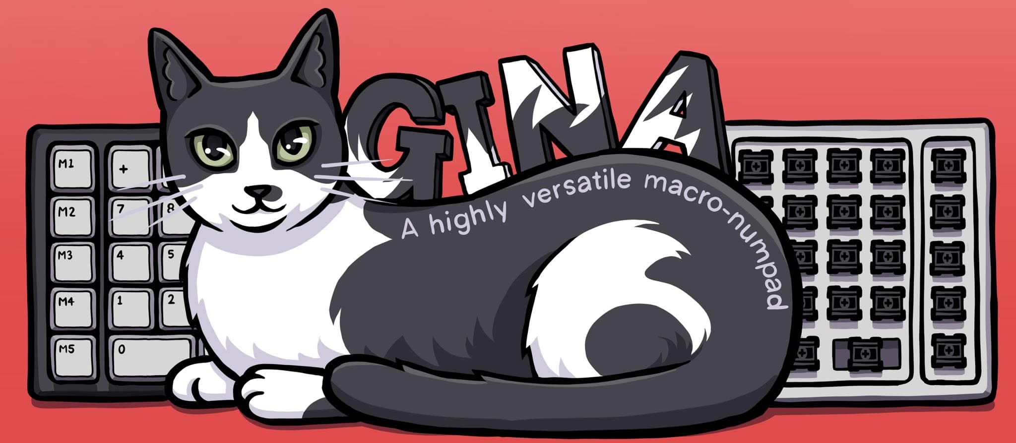 Gina Macro-Numpad - Gallery image 1 showing project details