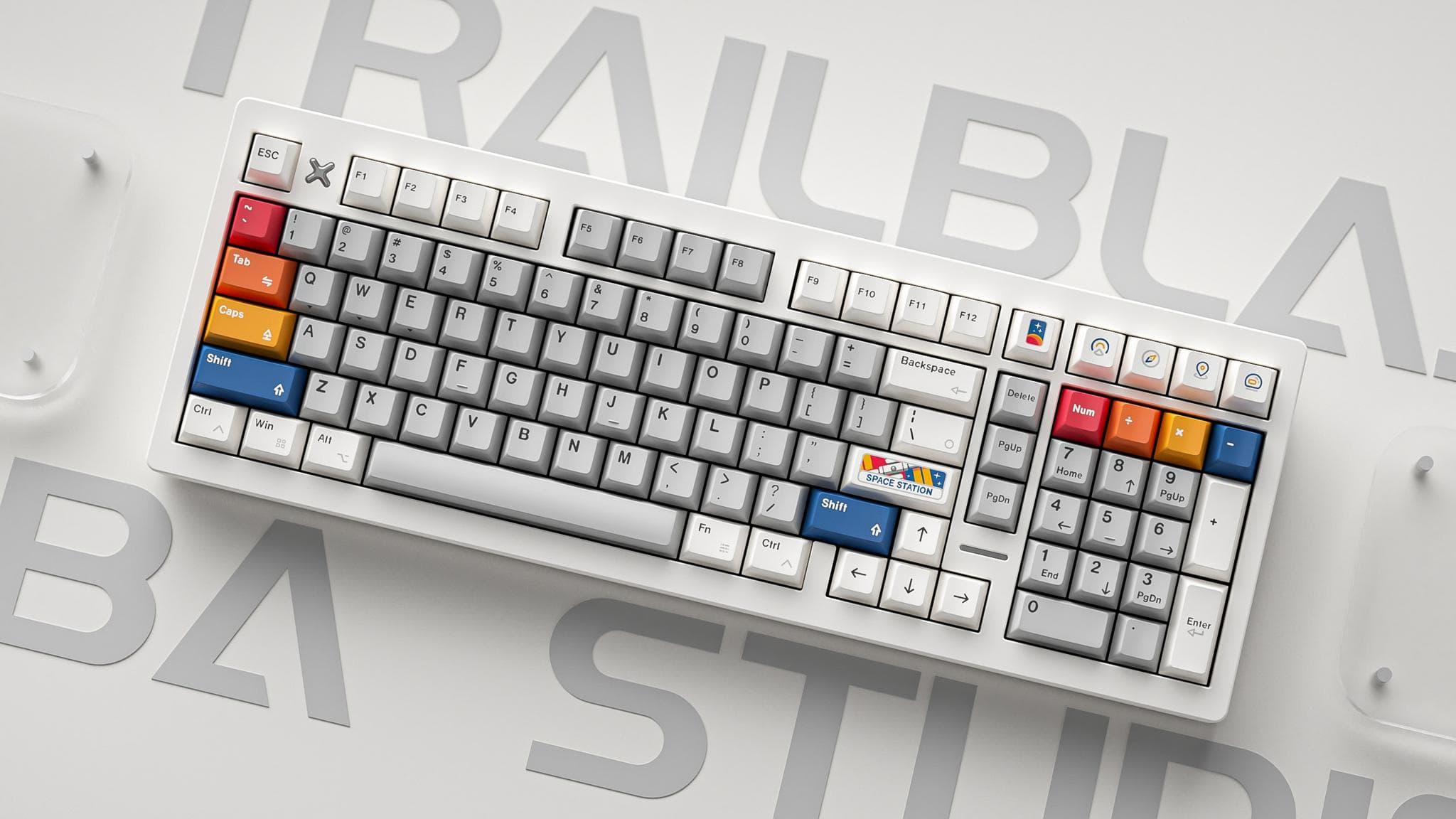 ALOHAKB Trailblazer Keycaps - Gallery image 1 showing project details