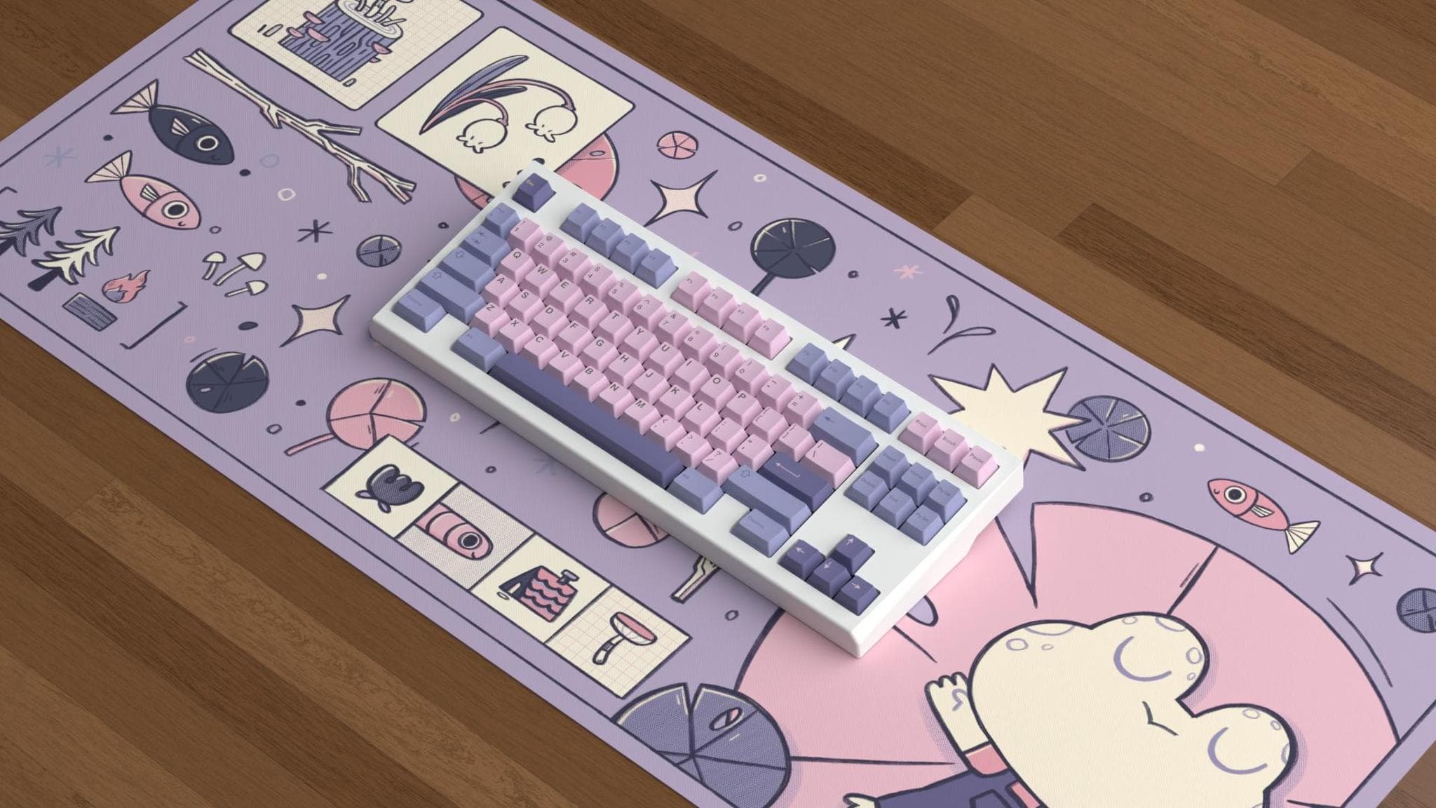 Swamp Frog Desk Mat - Gallery image 6 showing project details