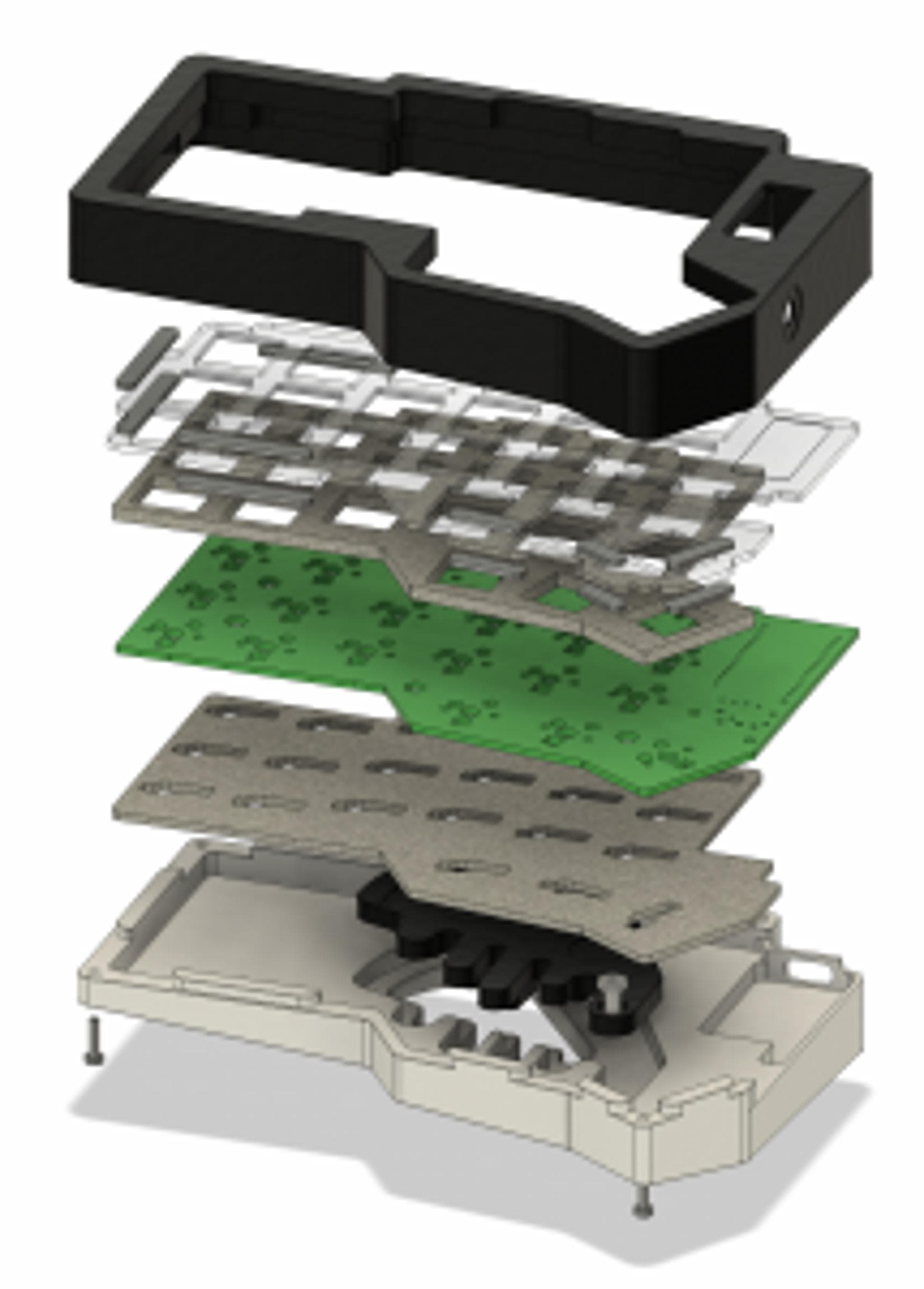 Corchim - crkbd Gasket Mount Case - Gallery image 4 showing project details