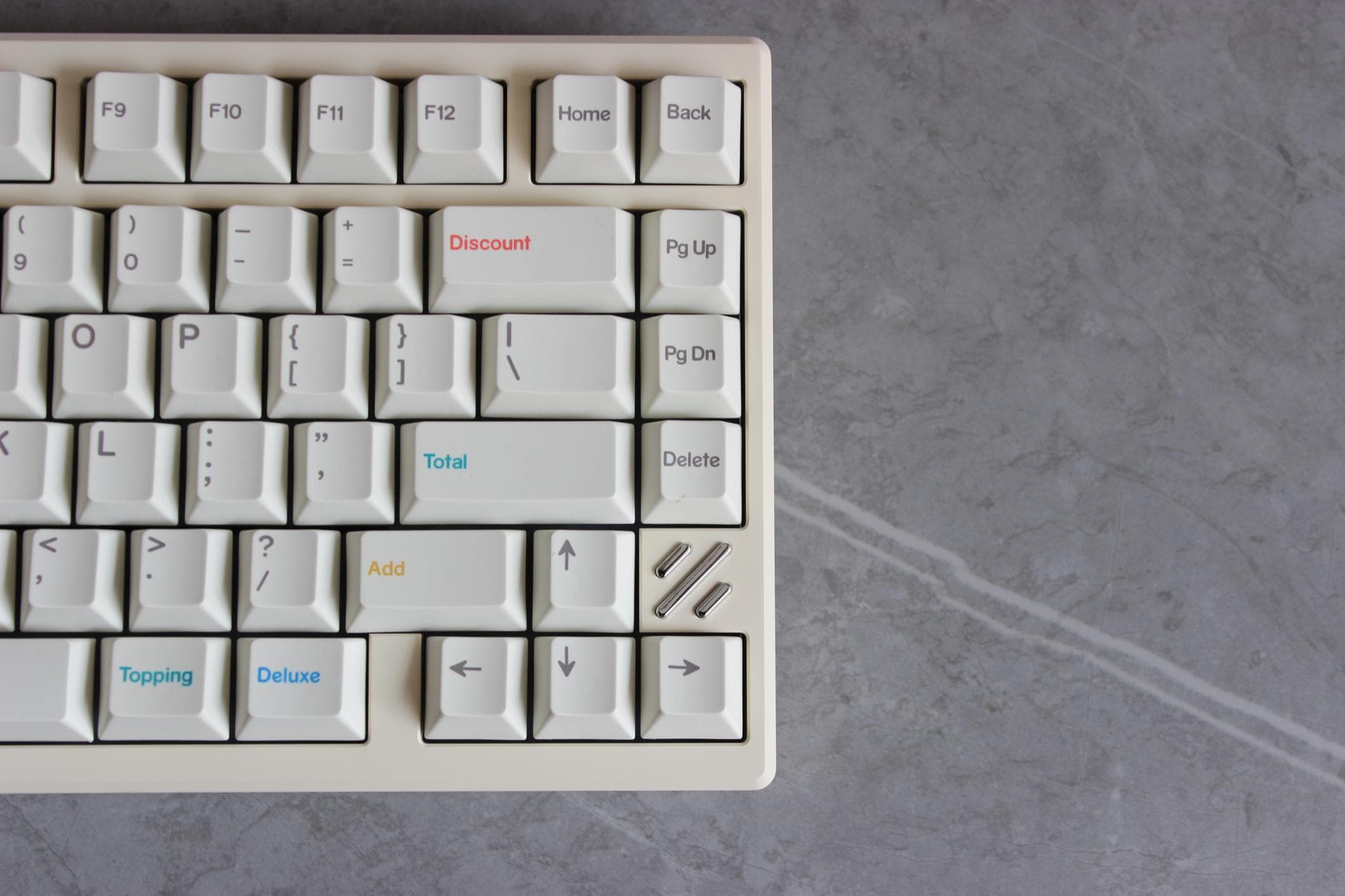 Through75 Aluminum Keyboard - Gallery image 3 showing project details