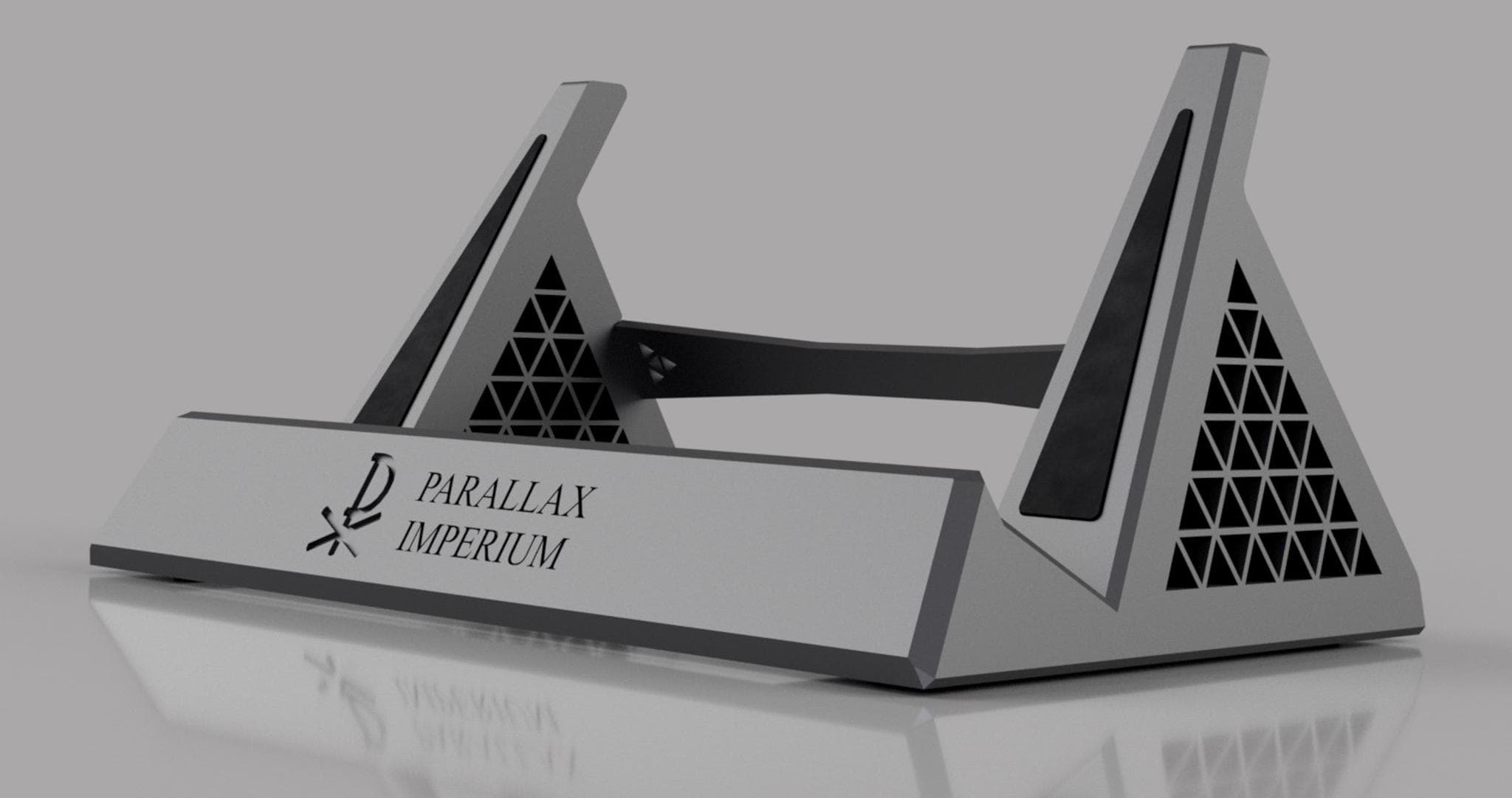 Parallax Geometric Custom Keyboard Stand - Gallery image 3 showing project details