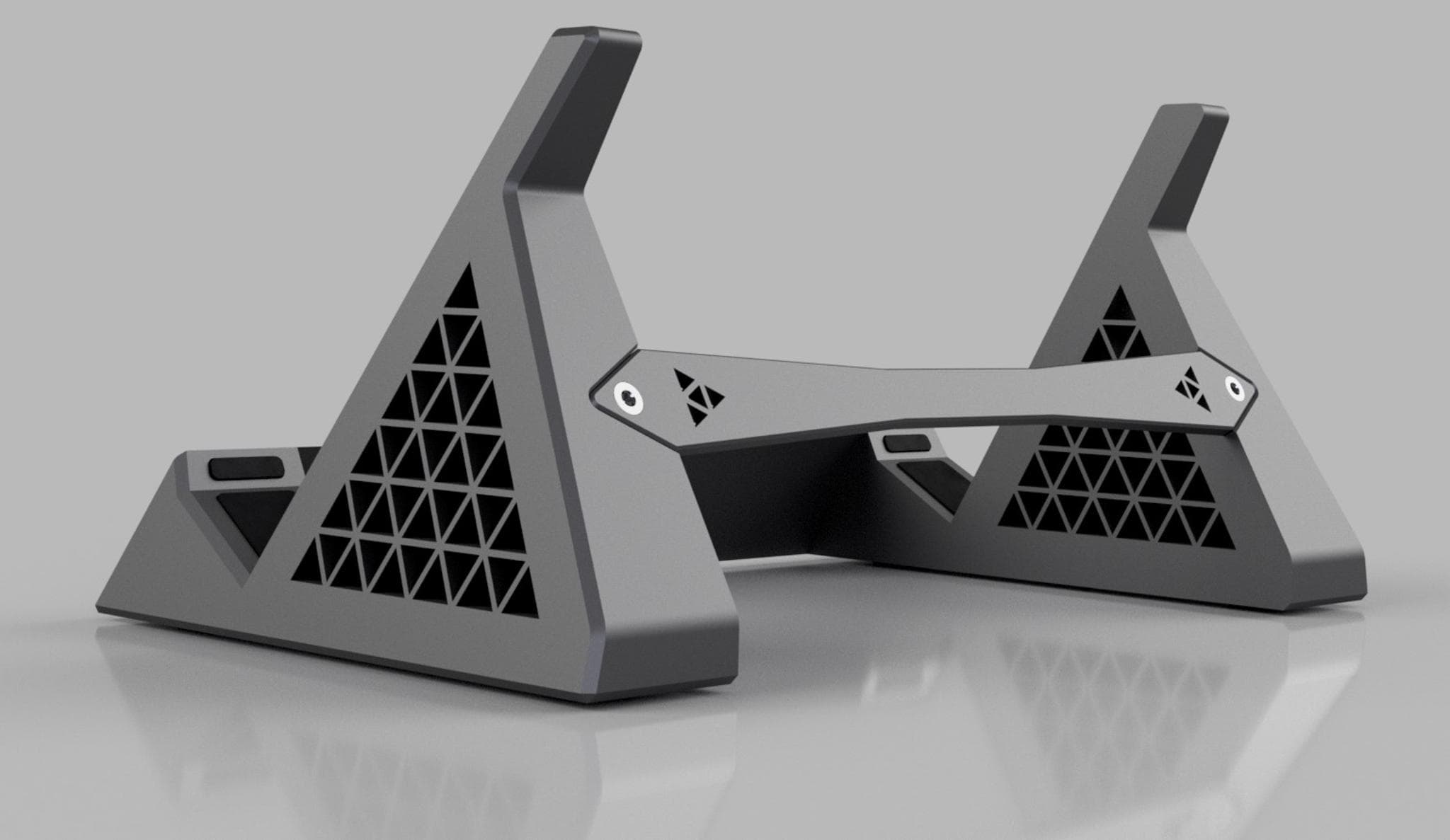 Parallax Geometric Custom Keyboard Stand - Gallery image 4 showing project details