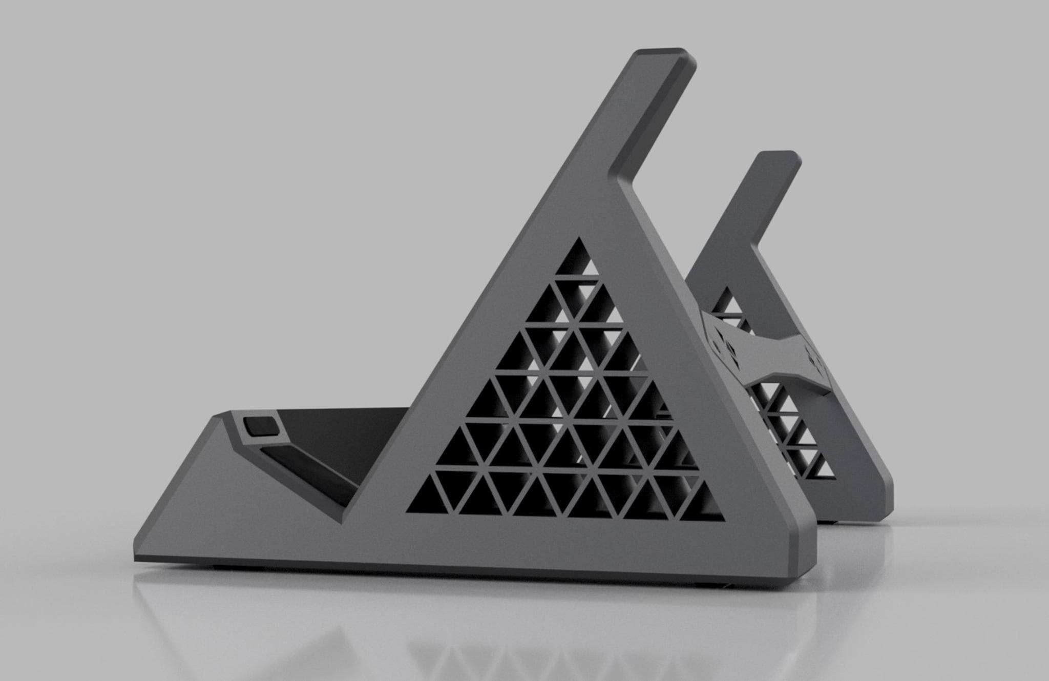 Parallax Geometric Custom Keyboard Stand - Gallery image 5 showing project details