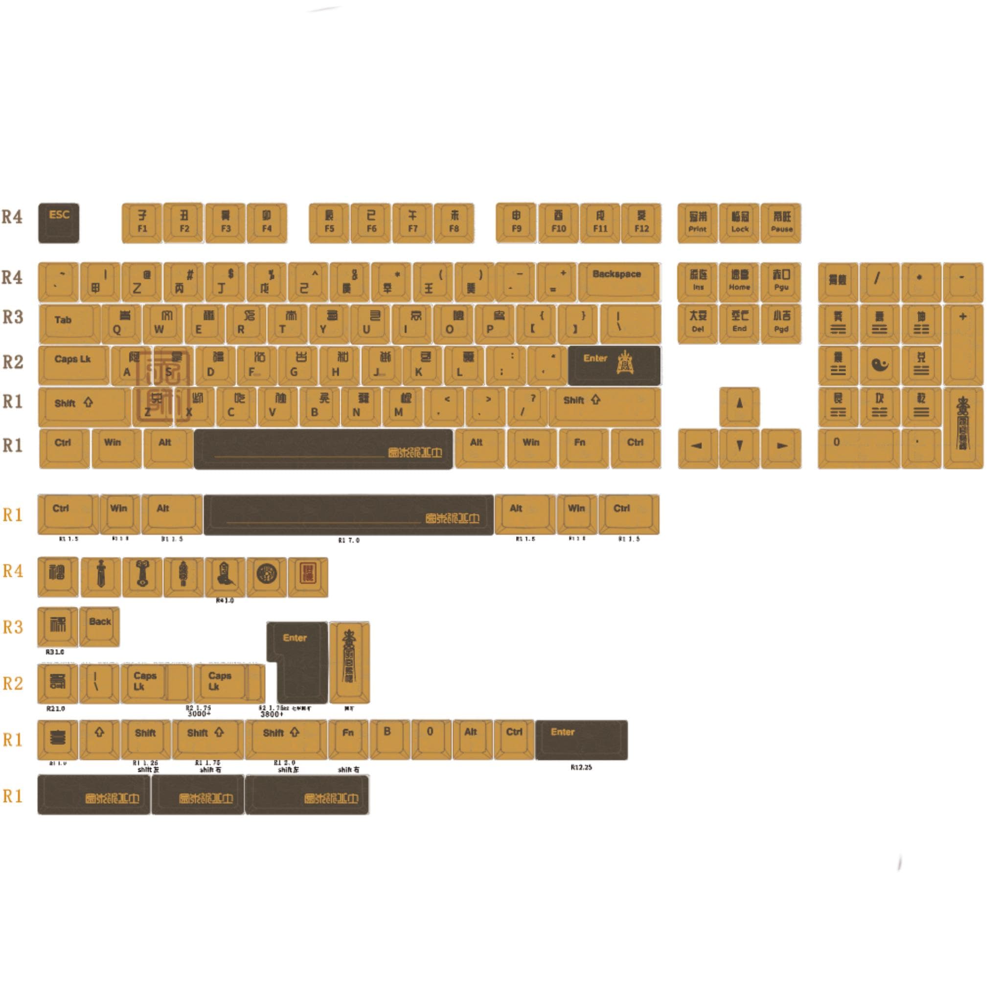 Mystic Dao Keycaps - Gallery image 4 showing project details