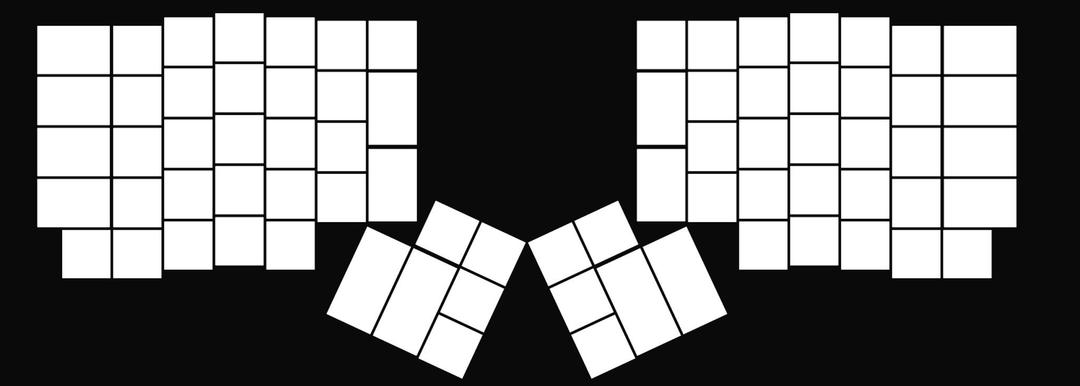Thick PBT SA Profile Ergodox (IC)