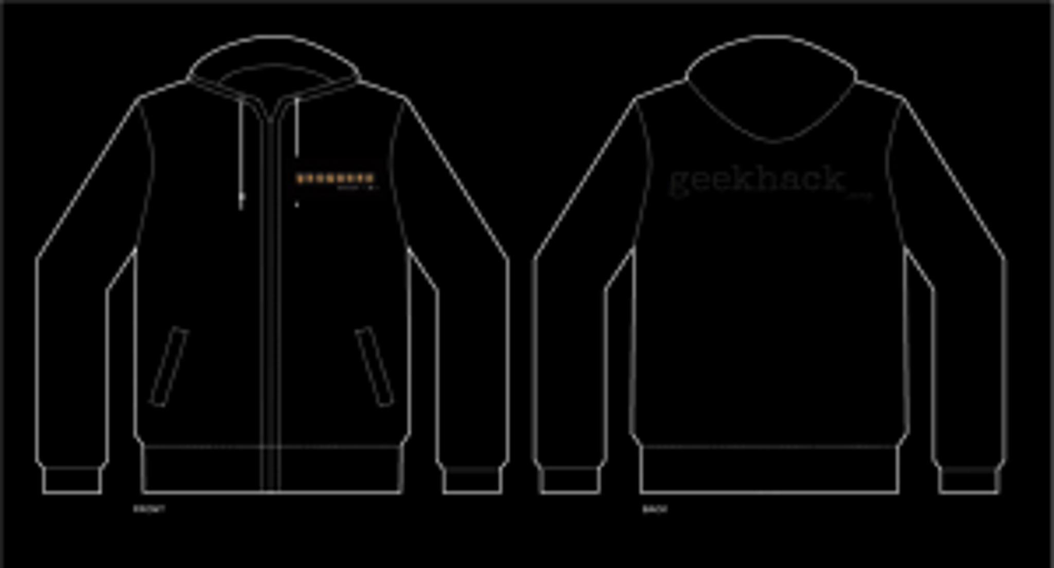Geekhack Zippered Hoodie (IC) - Others interest check cover image featuring zippered hoodie, Independent Trading Company, midweight fleece, hoodie design, screen-printing, Geekhack