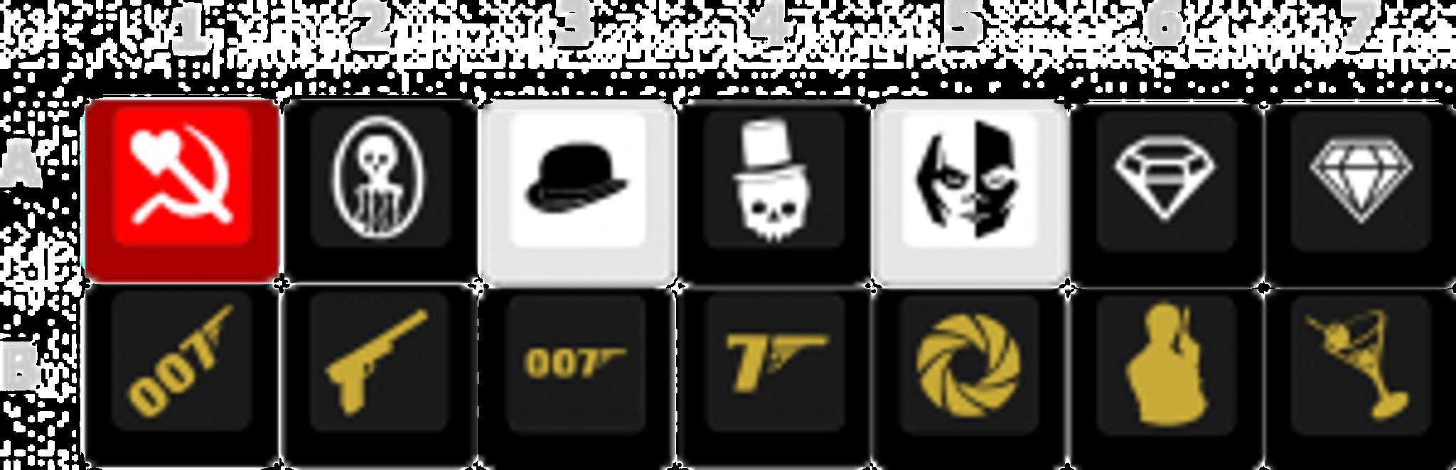 007 James Bond Novelty Keycaps (IC) - Keycap interest check cover image featuring James Bond, keycaps, novelty design, Dr. No, Red Grant, From Russia with Love, SPECTRE, Oddjob, Baron Samedi, Janus Group, villains, mock-ups