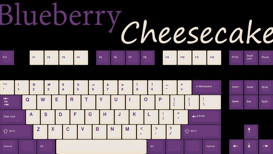Blueberry Cheesecake Keyset (IC)