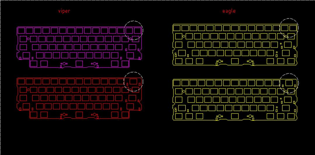 Alps Plates for Duck Viper and Eagle (IC)